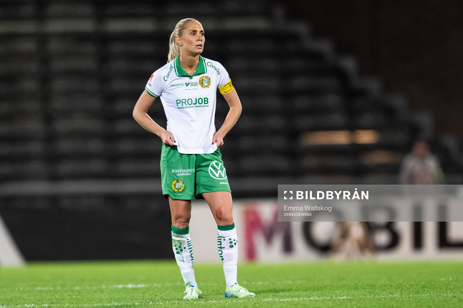 Hammarbys Alice Carlsson deppar