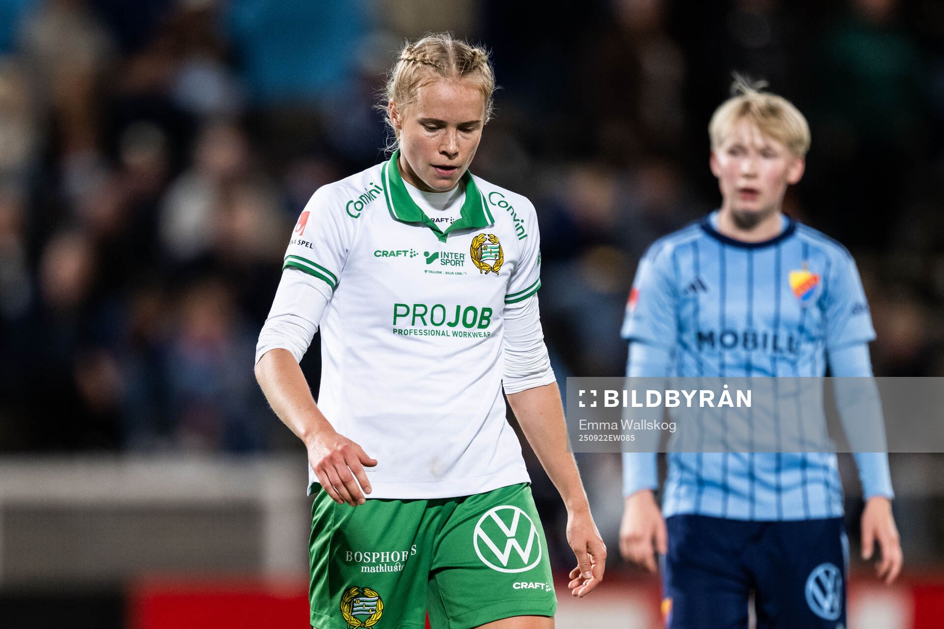 Hammarbys Julie Blakstad deppar