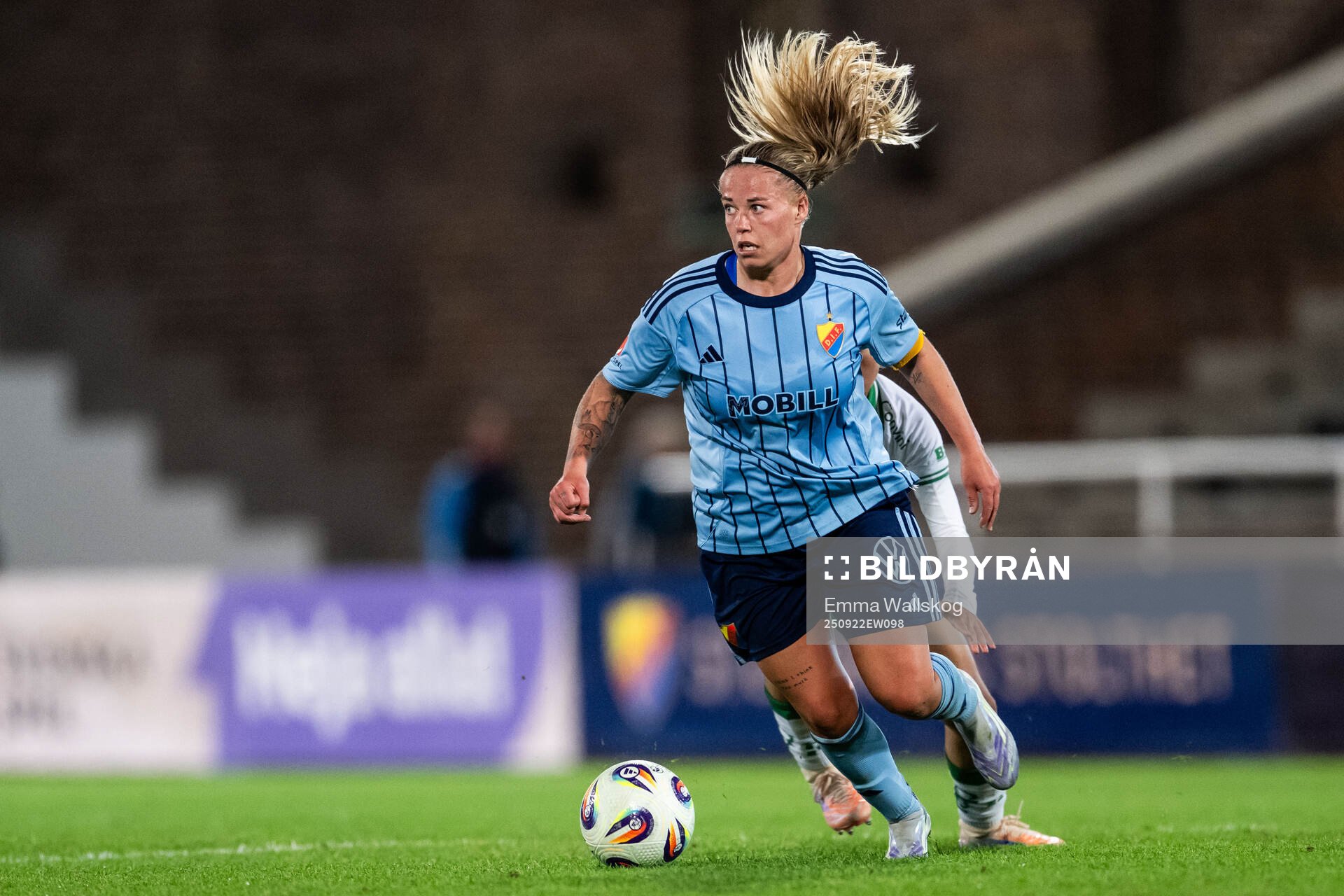 Djurgårdens Therese Åsland