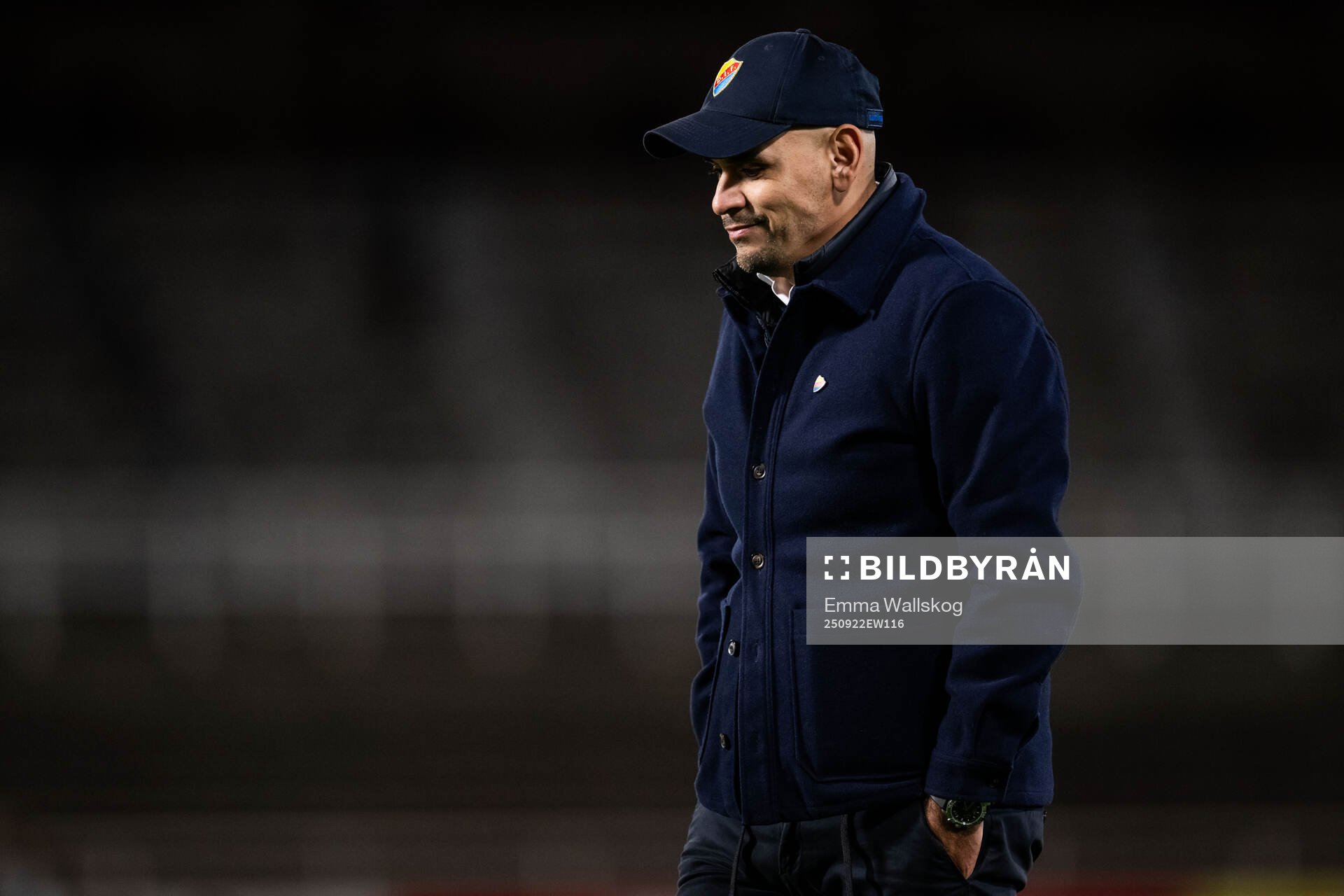 Djurgårdens tränare Marcelo Fernandez deppar