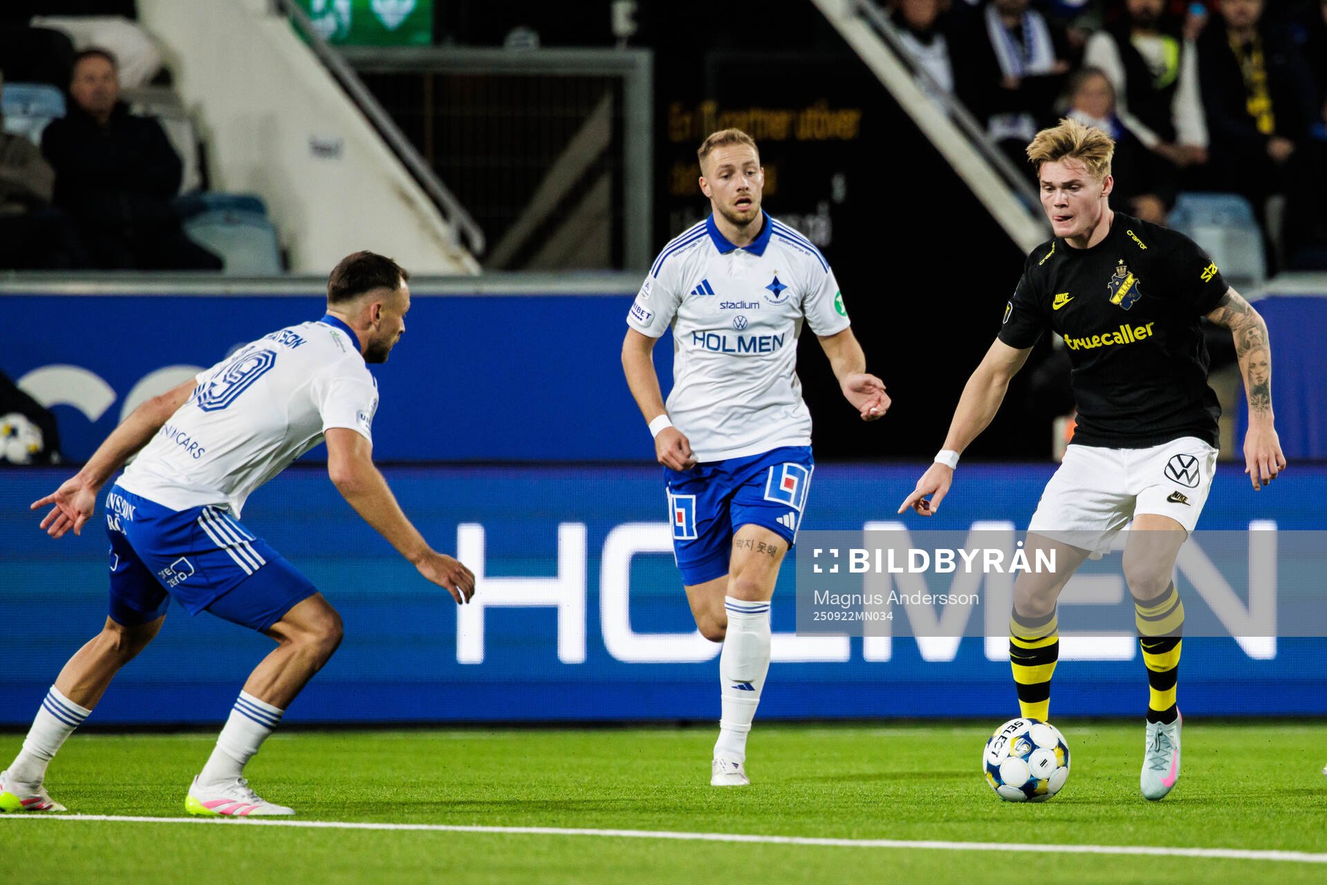 IFK Norrköpings Kevin Höög Jansson och AIKs Erik Hovden