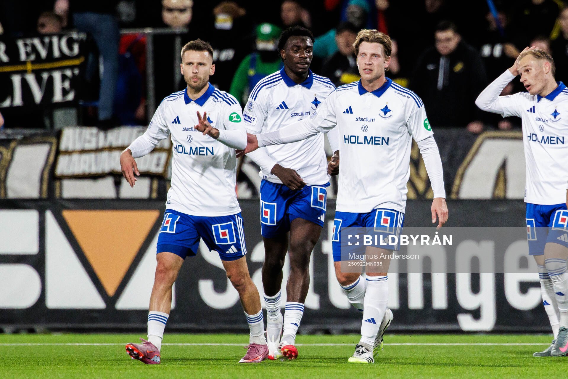 IFK Norrköpings Alexander Fransson jublar