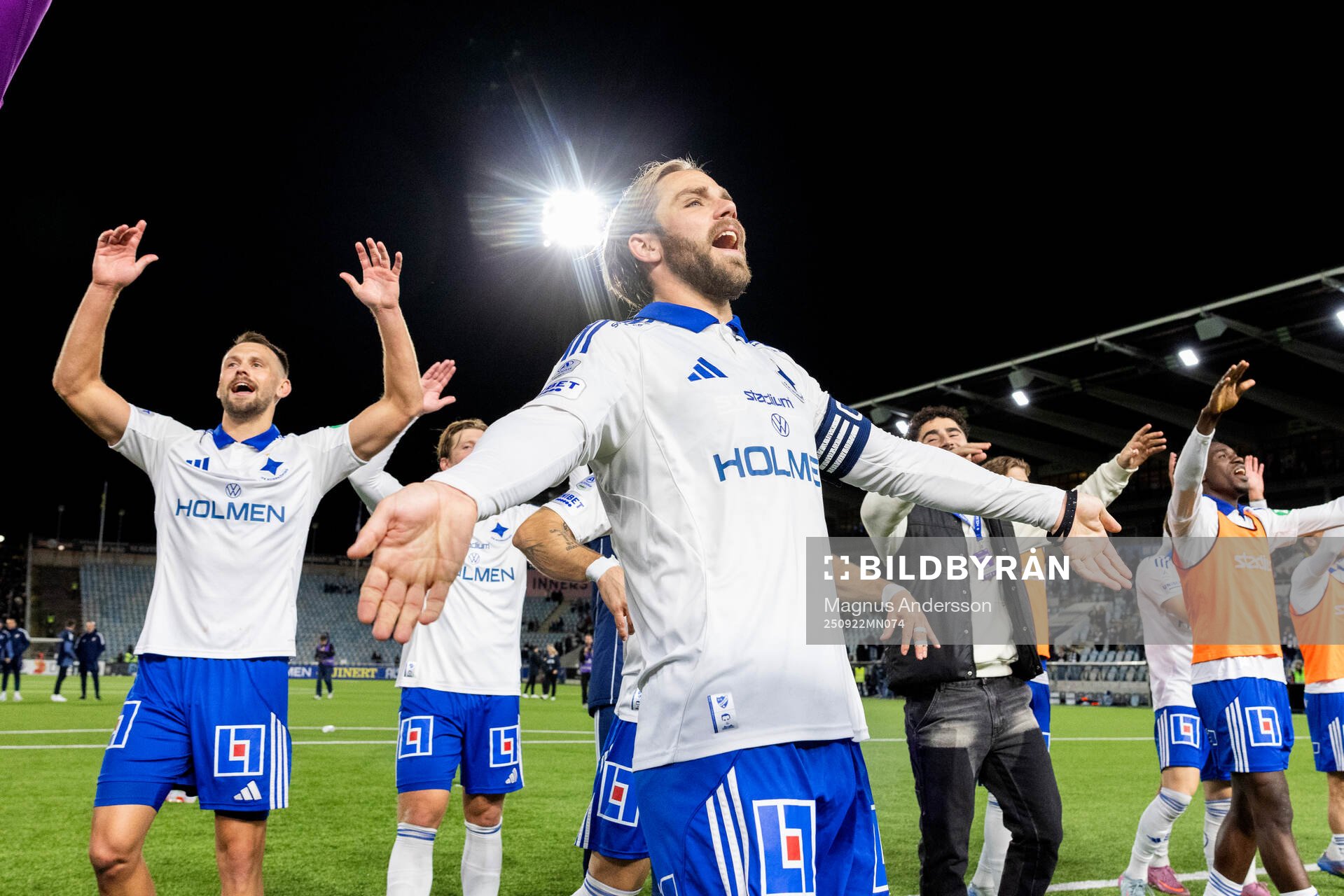 IFK Norrköpings Christoffer Nyman jublar