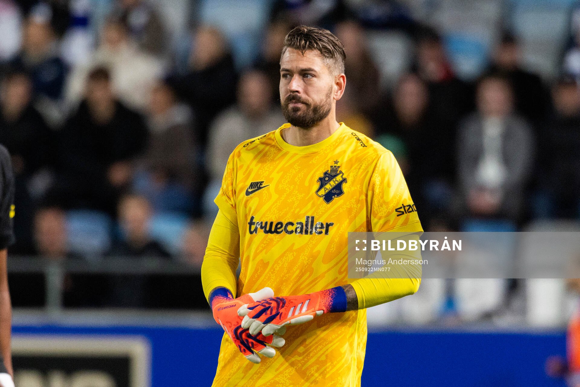 AIKs målvakt Kristoffer Nordfeldt deppar