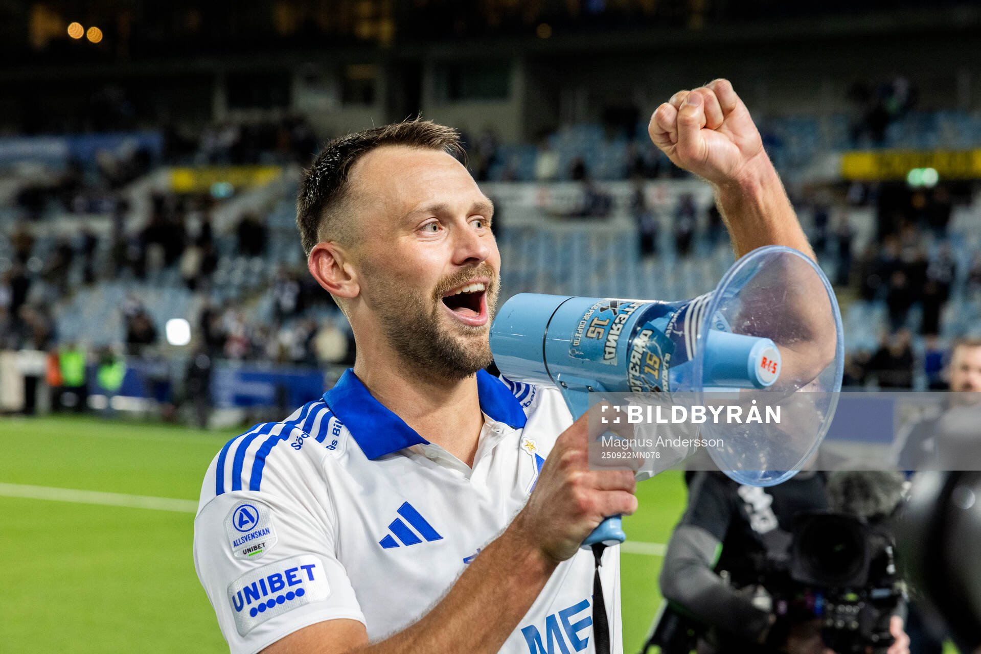 IFK Norrköpings Max Watson jublar
