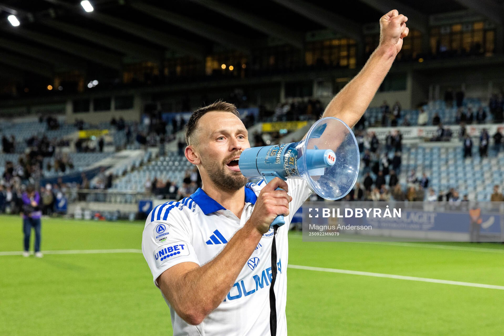 IFK Norrköpings Max Watson jublar