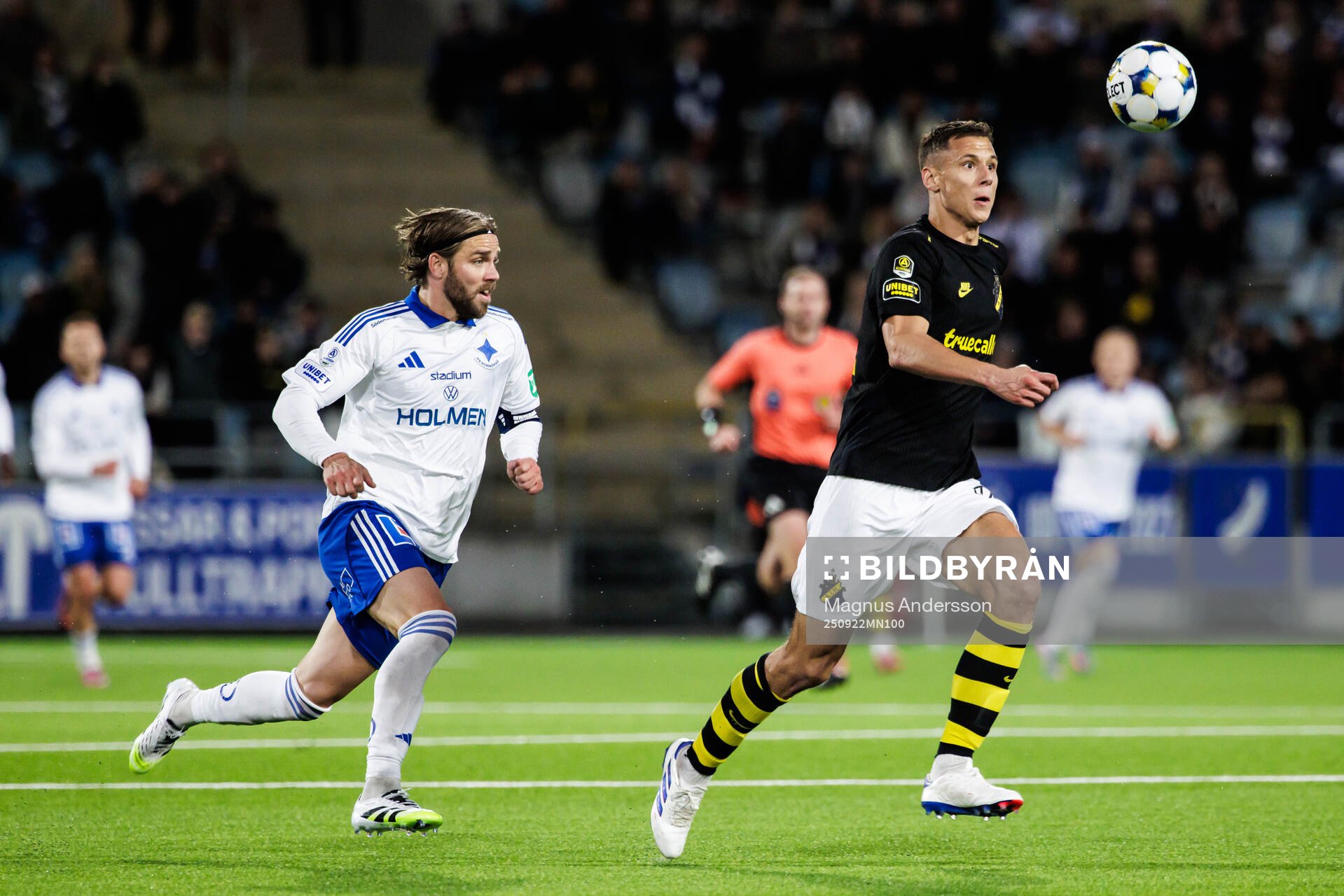 IFK Norrköpings Christoffer Nyman och AIKs Filip Benkovic