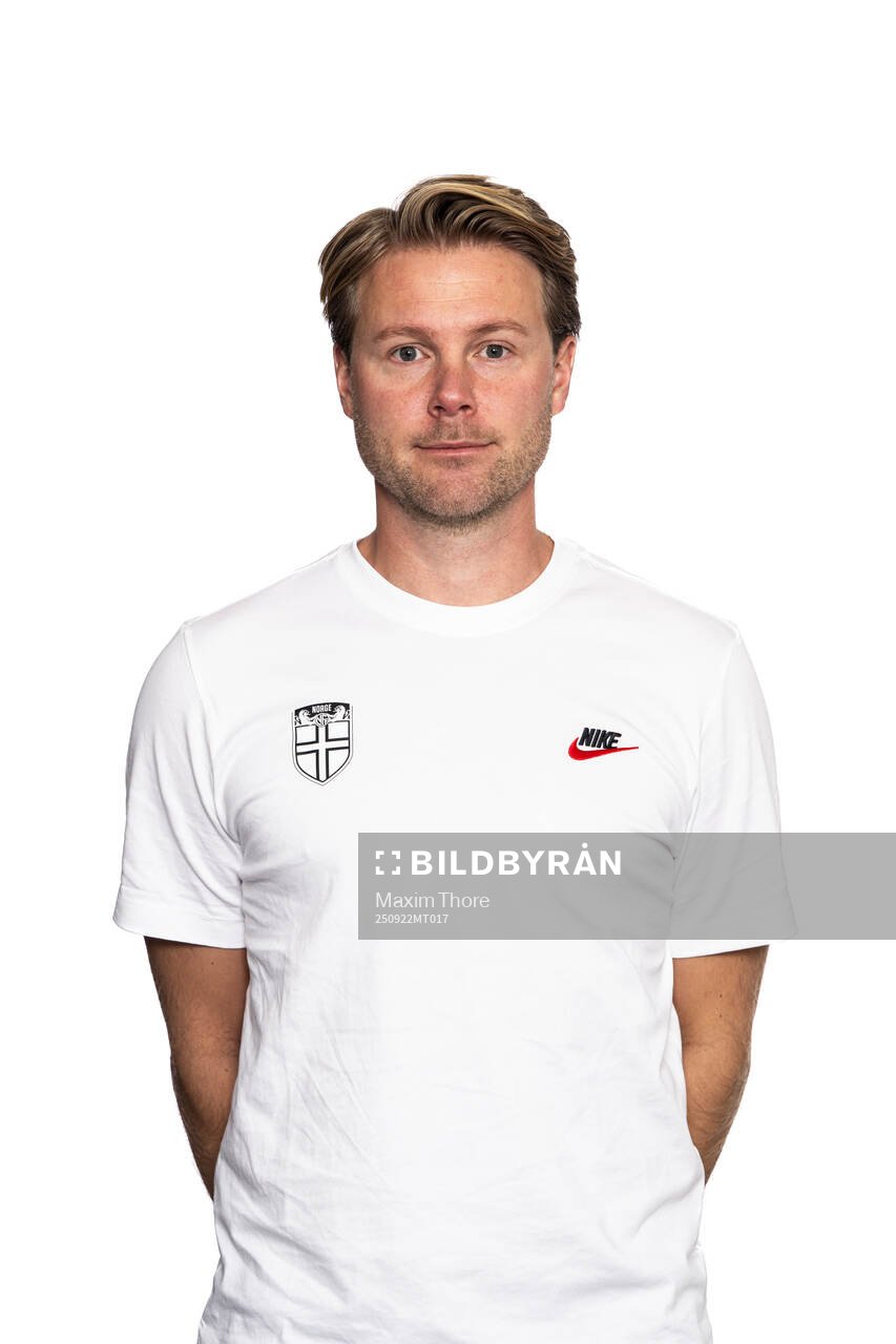 Espen Andersen, assistant coach, of the Norwegian under-20