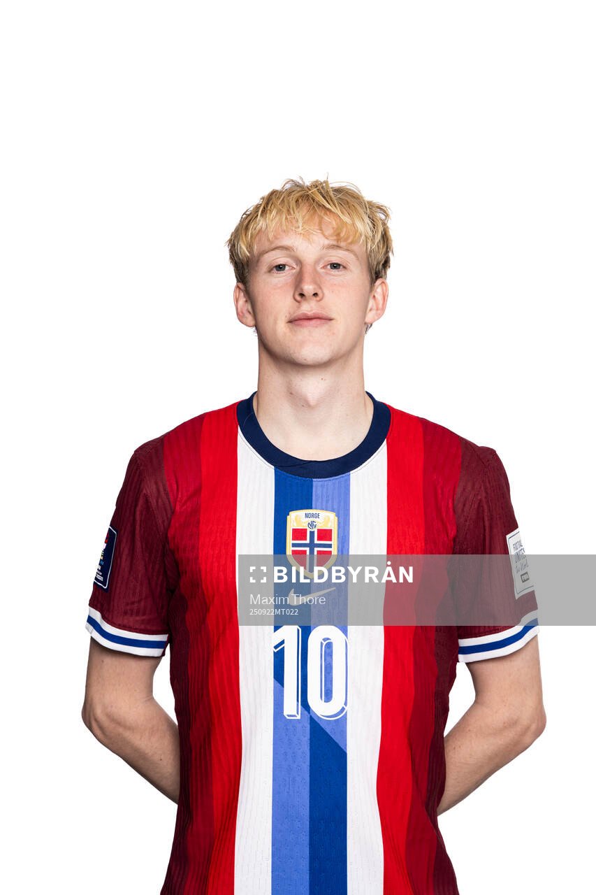 Sondre Granaas of the Norwegian under-20 national football