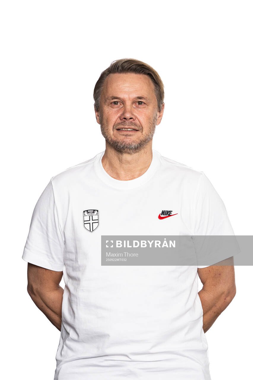 Bjørn Johansen, head coach, of the Norwegian under-20