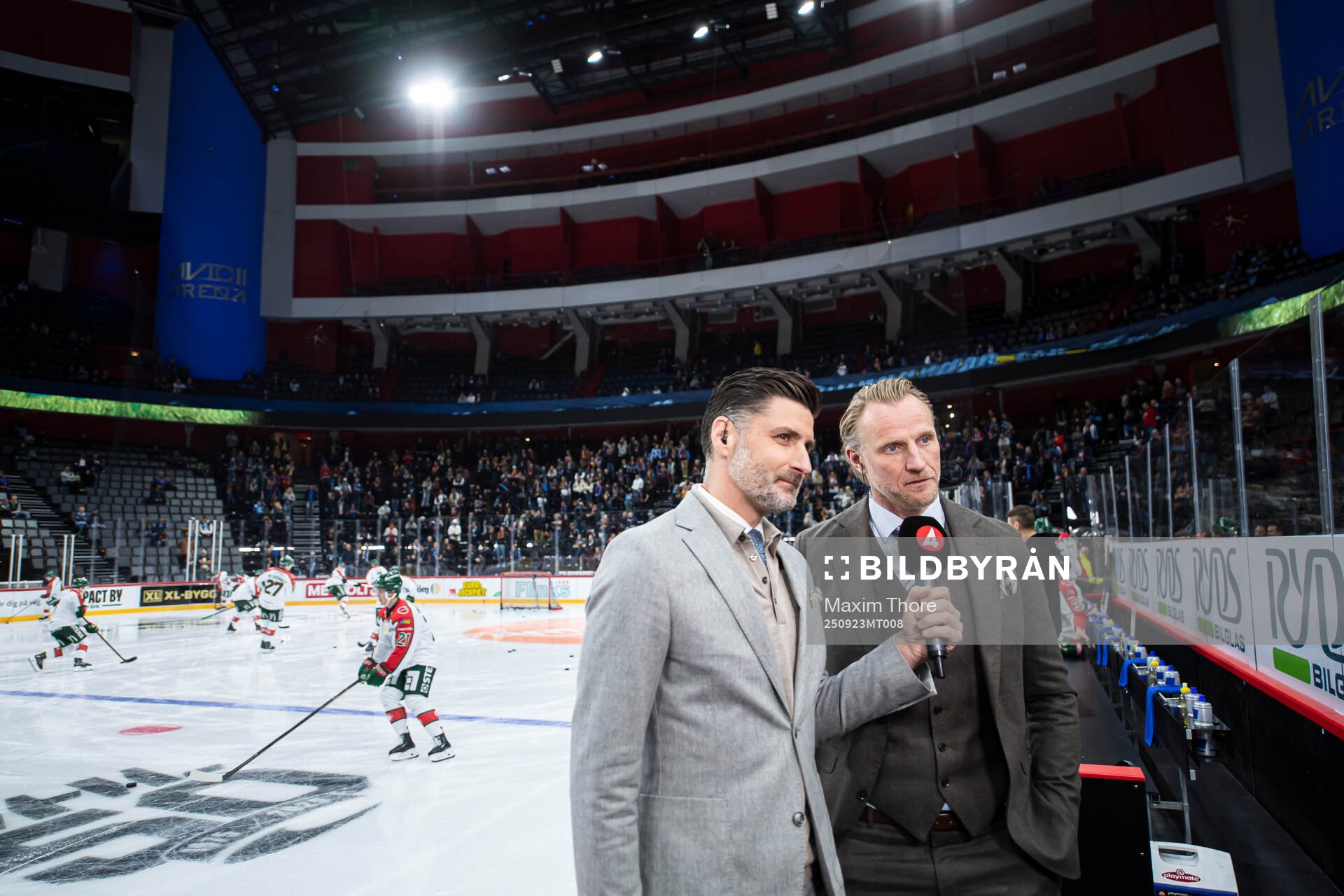 Björn Oldeen och Staffan Kronwall, TV4