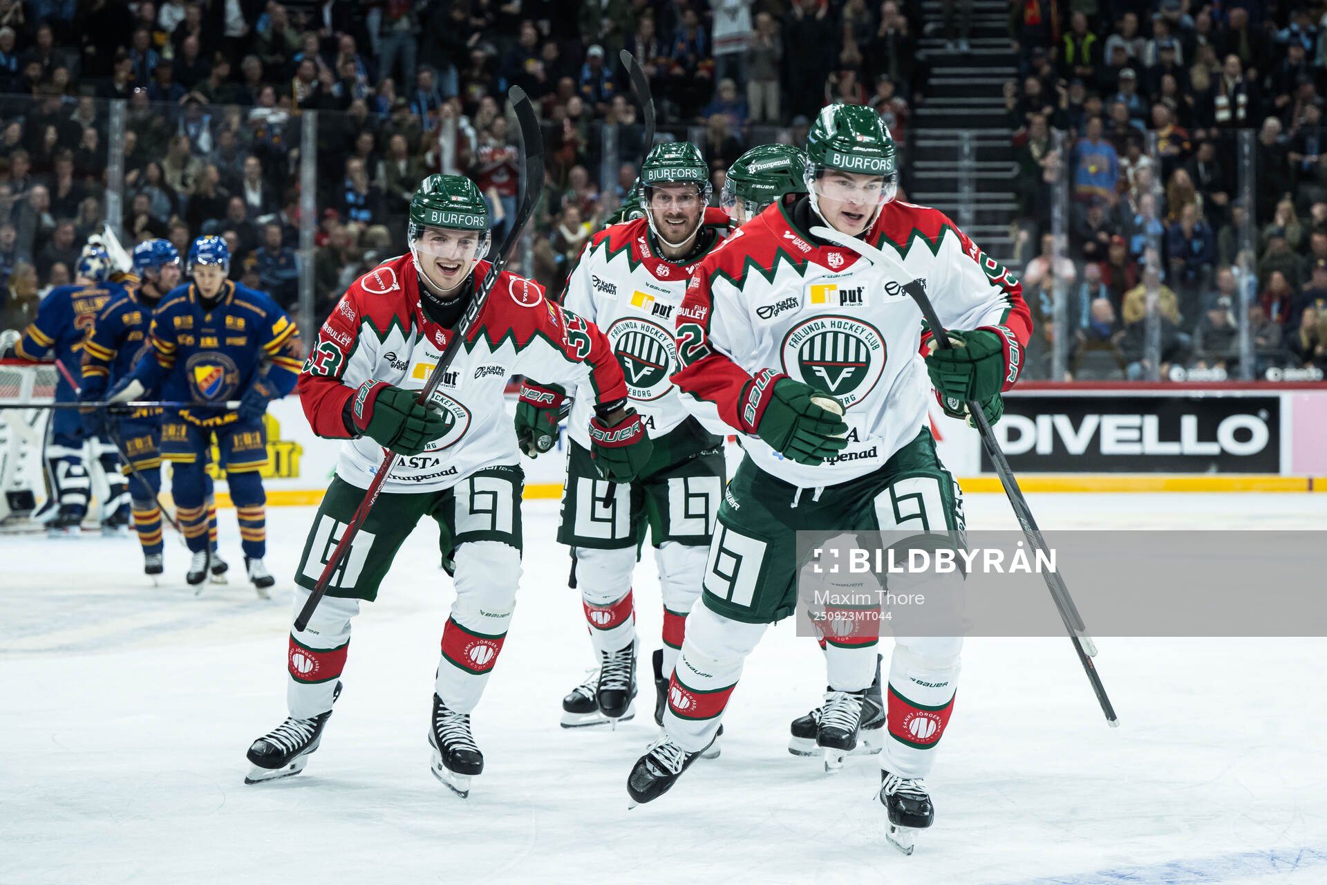 Frölundas Filip Cederqvist jublar
