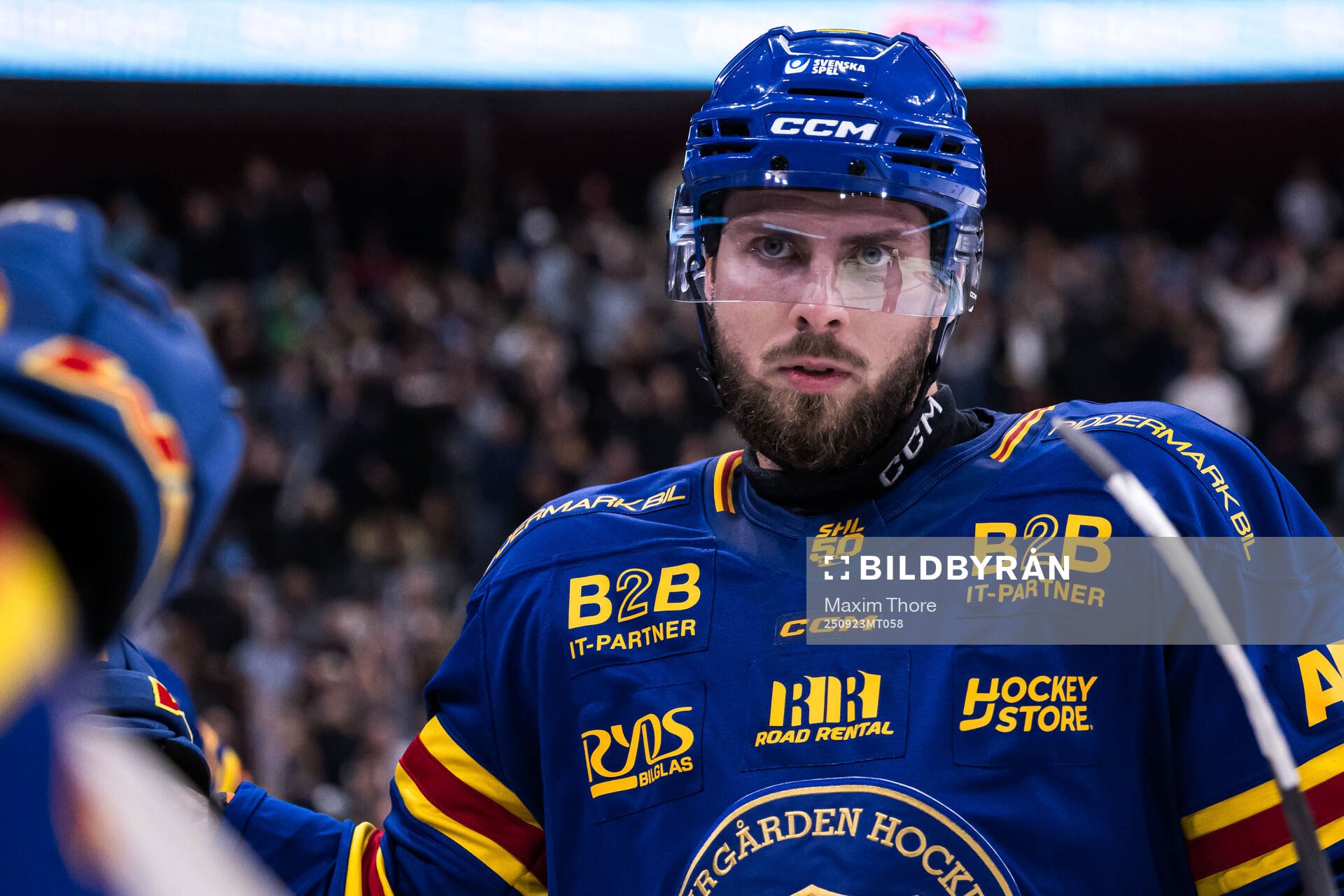 Djurgårdens Albin Grewe jublar