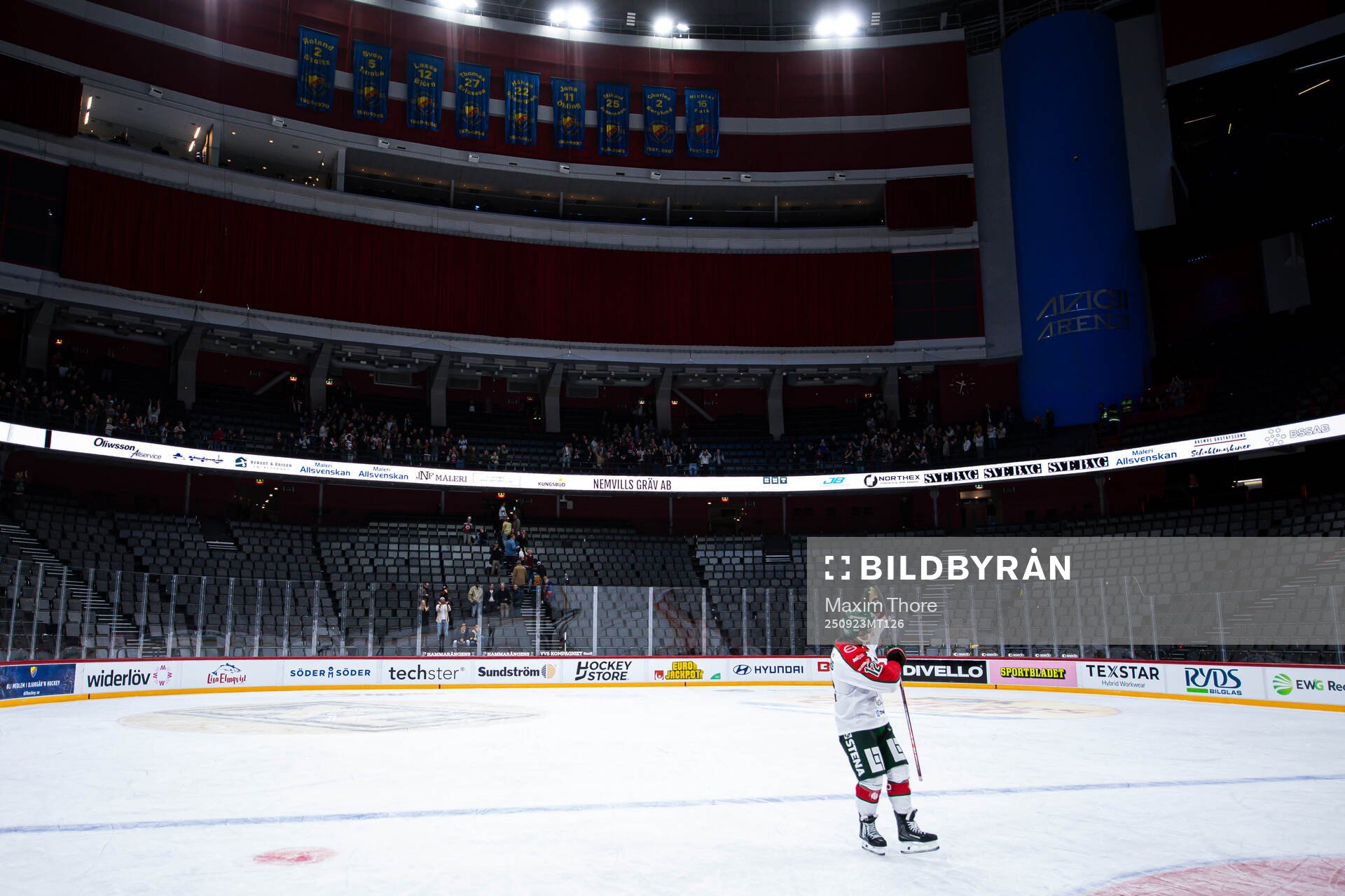 Frölundas Max Friberg jublar