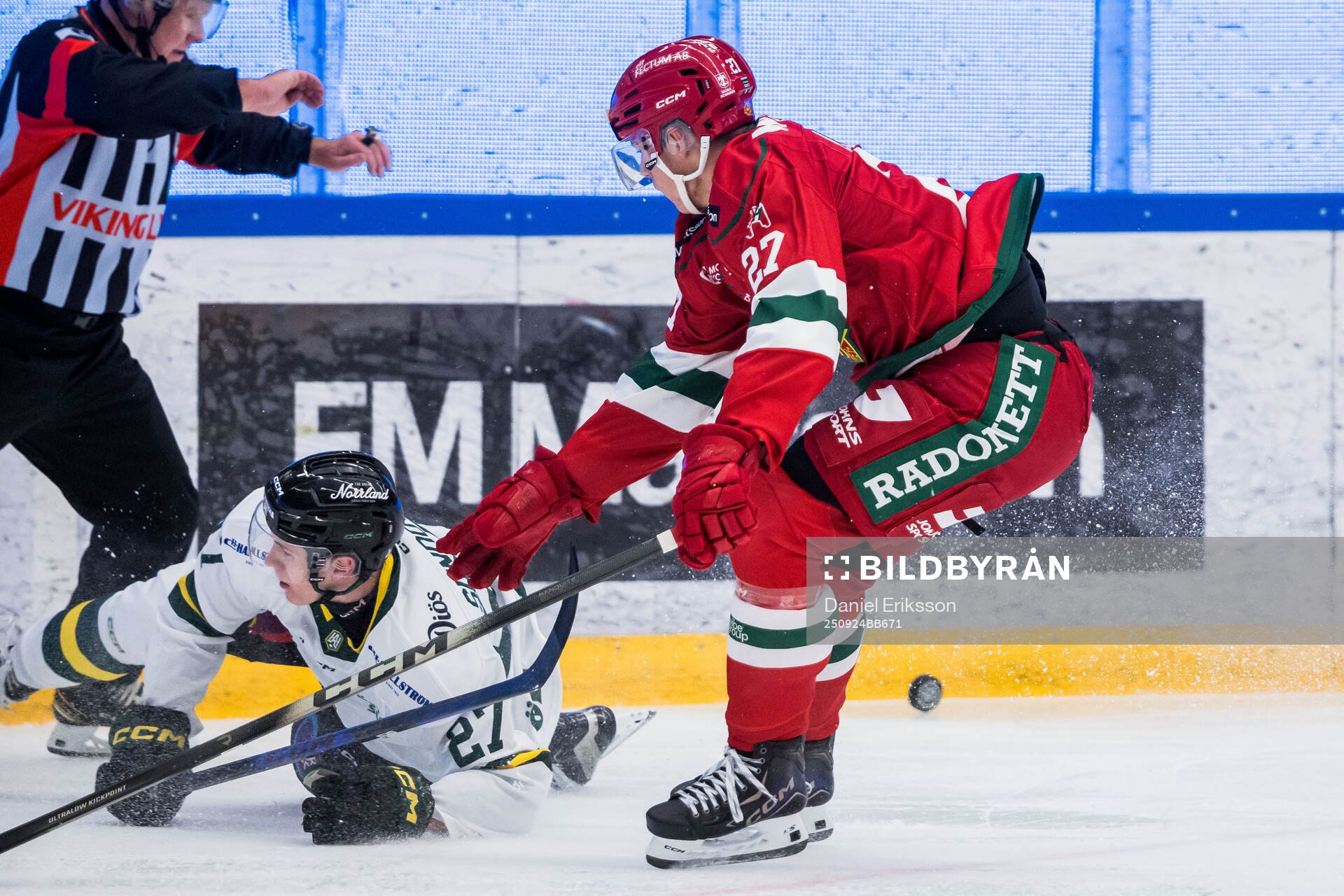 Östersunds Leo Sundqvist och Moras Hampus Larsson