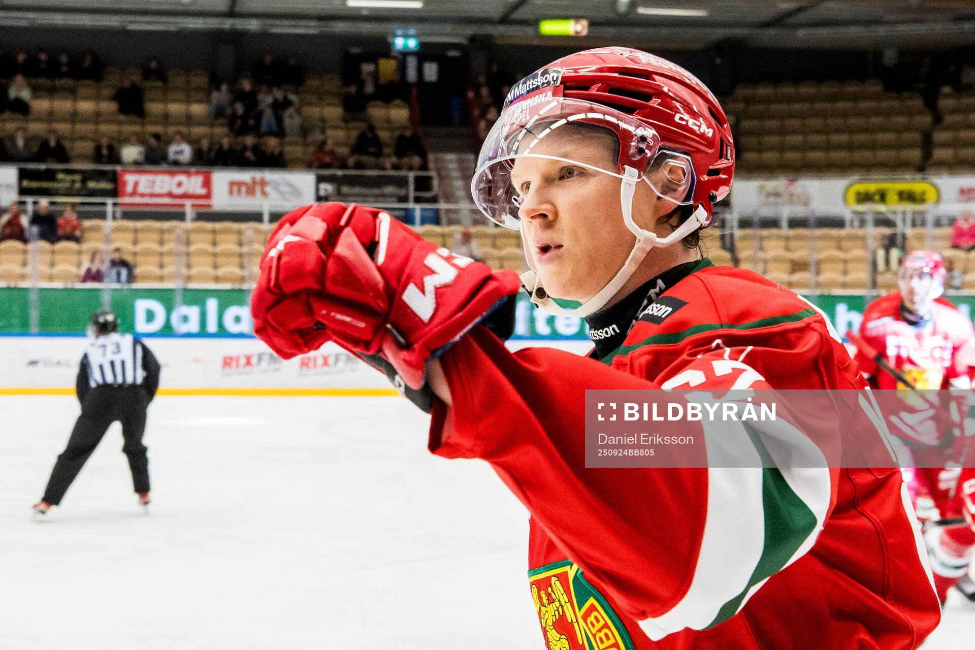 Moras Jesper Norbäck jublar