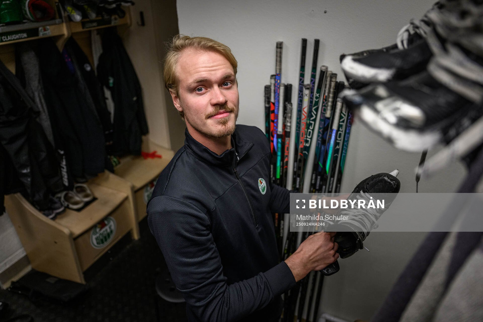 Rögles assisterande tränare i U16 Jakob Bondesson