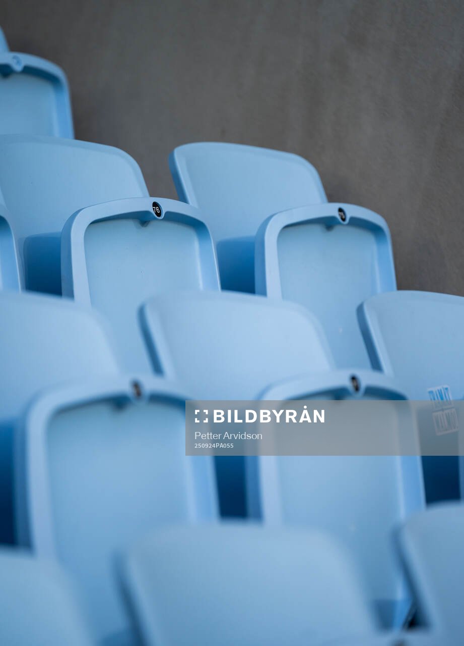 General interior view of Malmö New Stadium