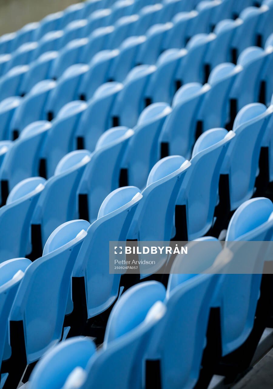 General interior view of Malmö New Stadium