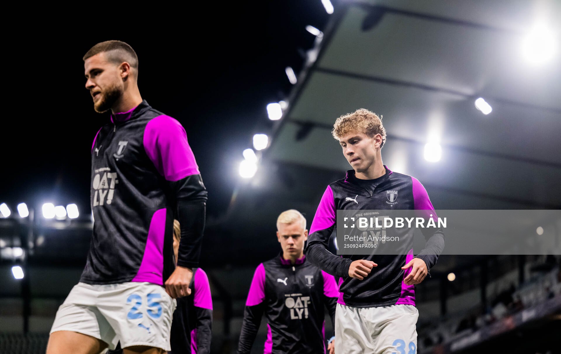 Gabriel Busanello and Hugo Bolin of Malmö FF