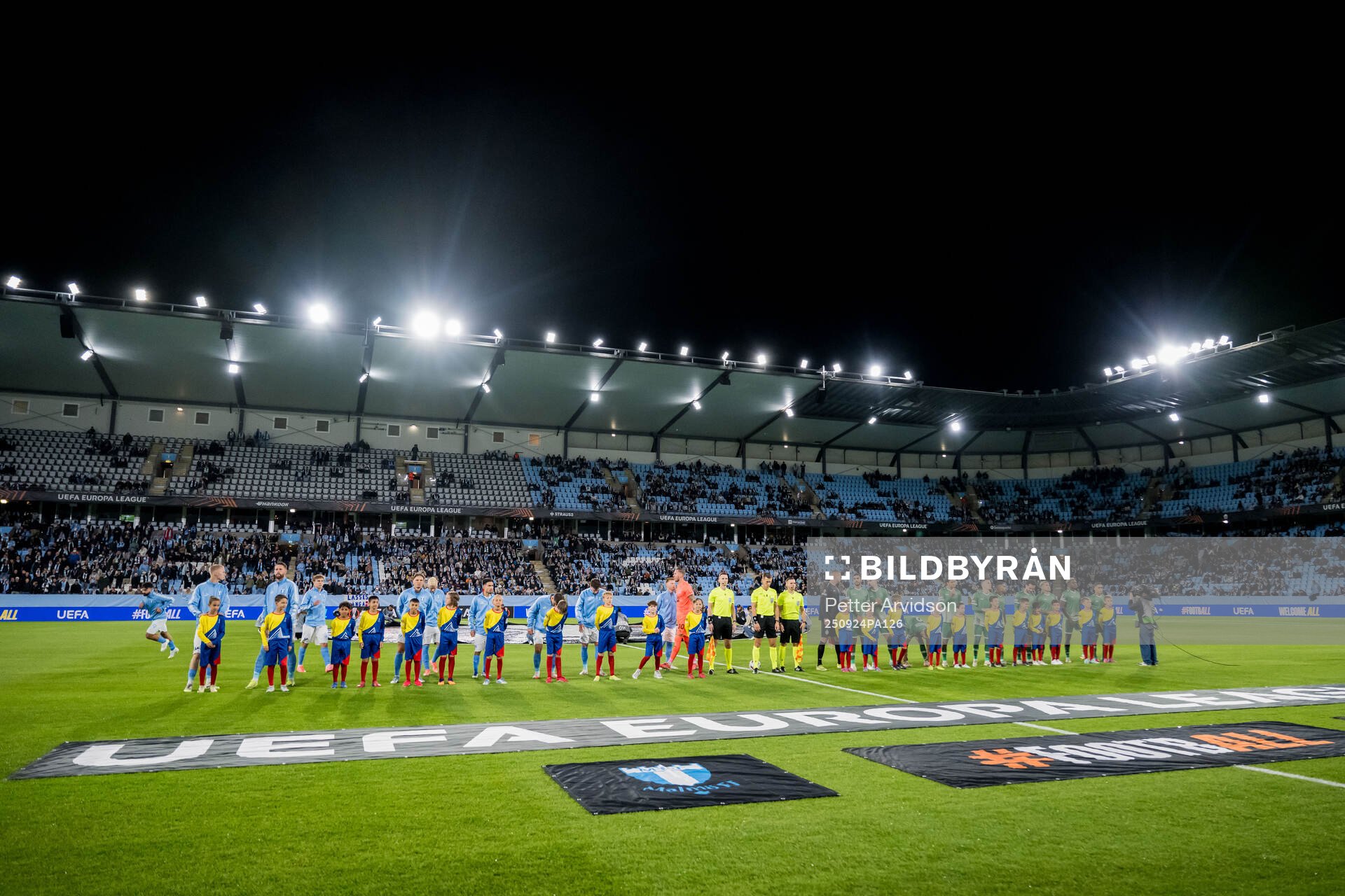Players of Malmö FF and of Ludogorets