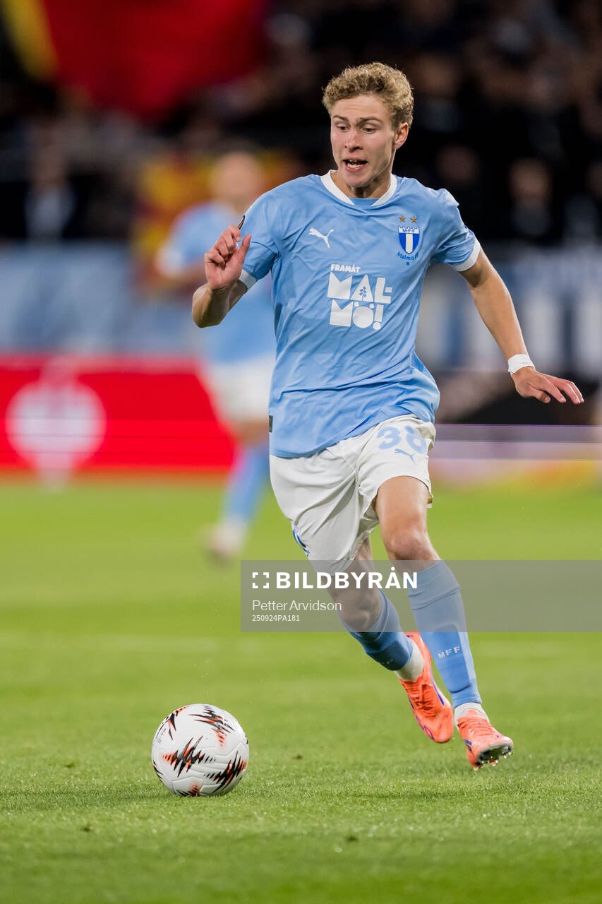Hugo Bolin of Malmö FF
