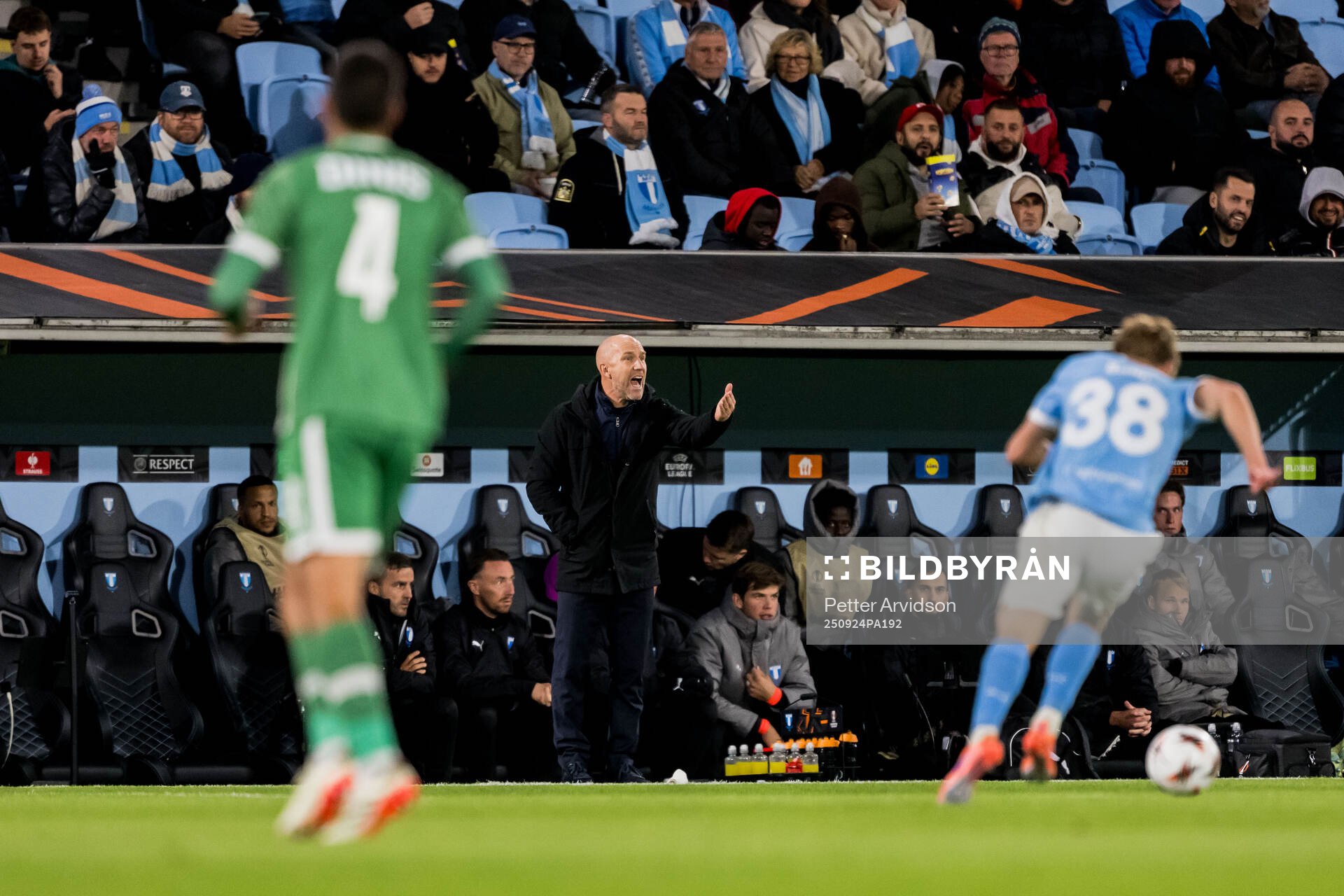 Head coach Henrik Rydström of Malmö FF
