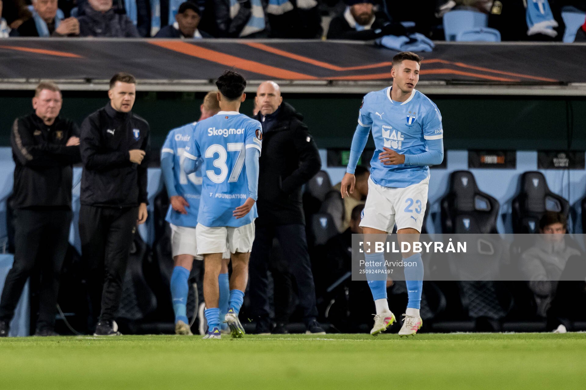 Lasse Berg Johnsen of Malmö FF