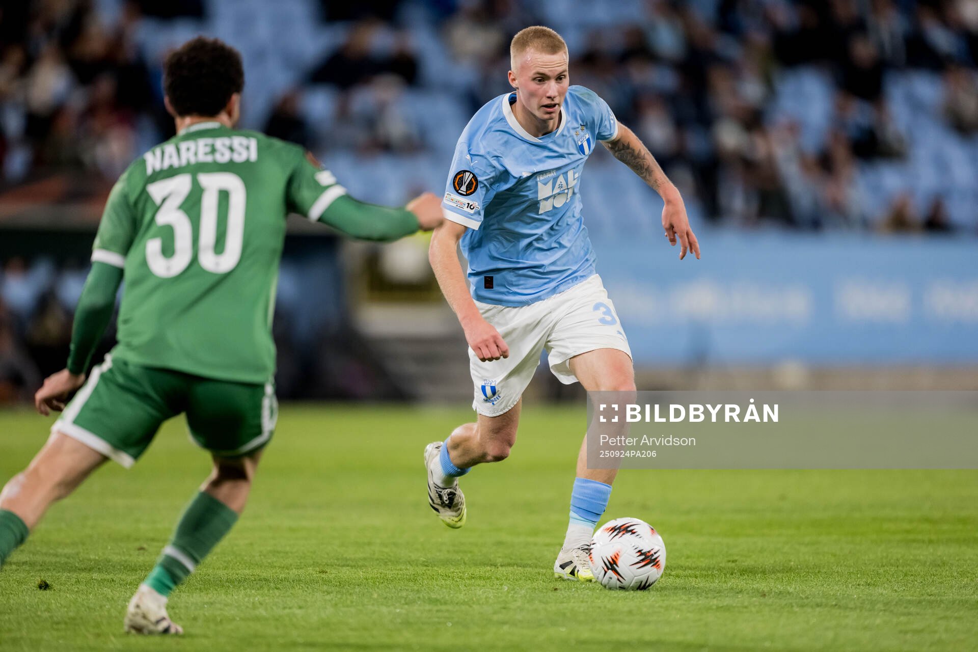 Daniel Gudjohnsen of Malmö FF