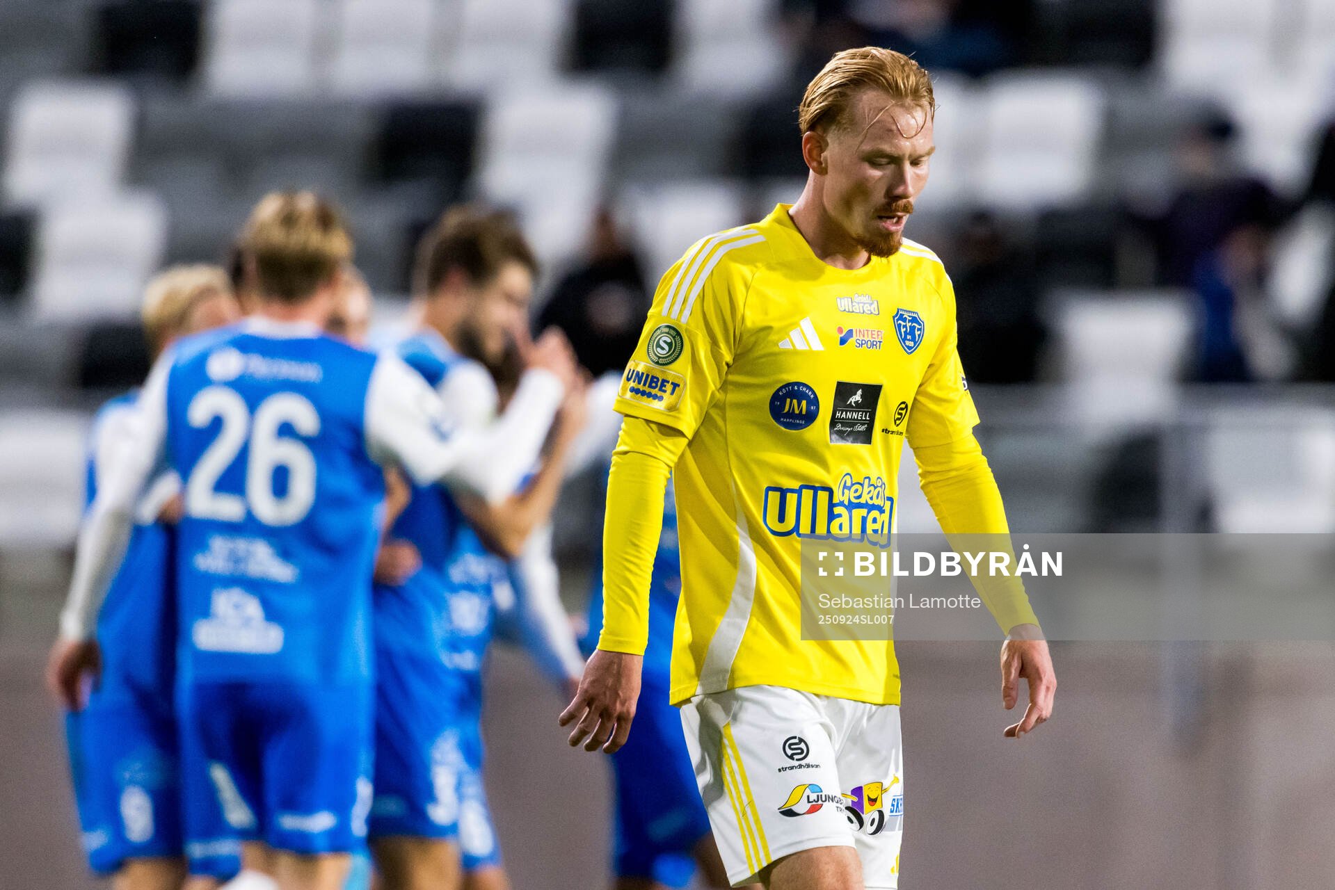 Falkenbergs Linus Borgström deppar