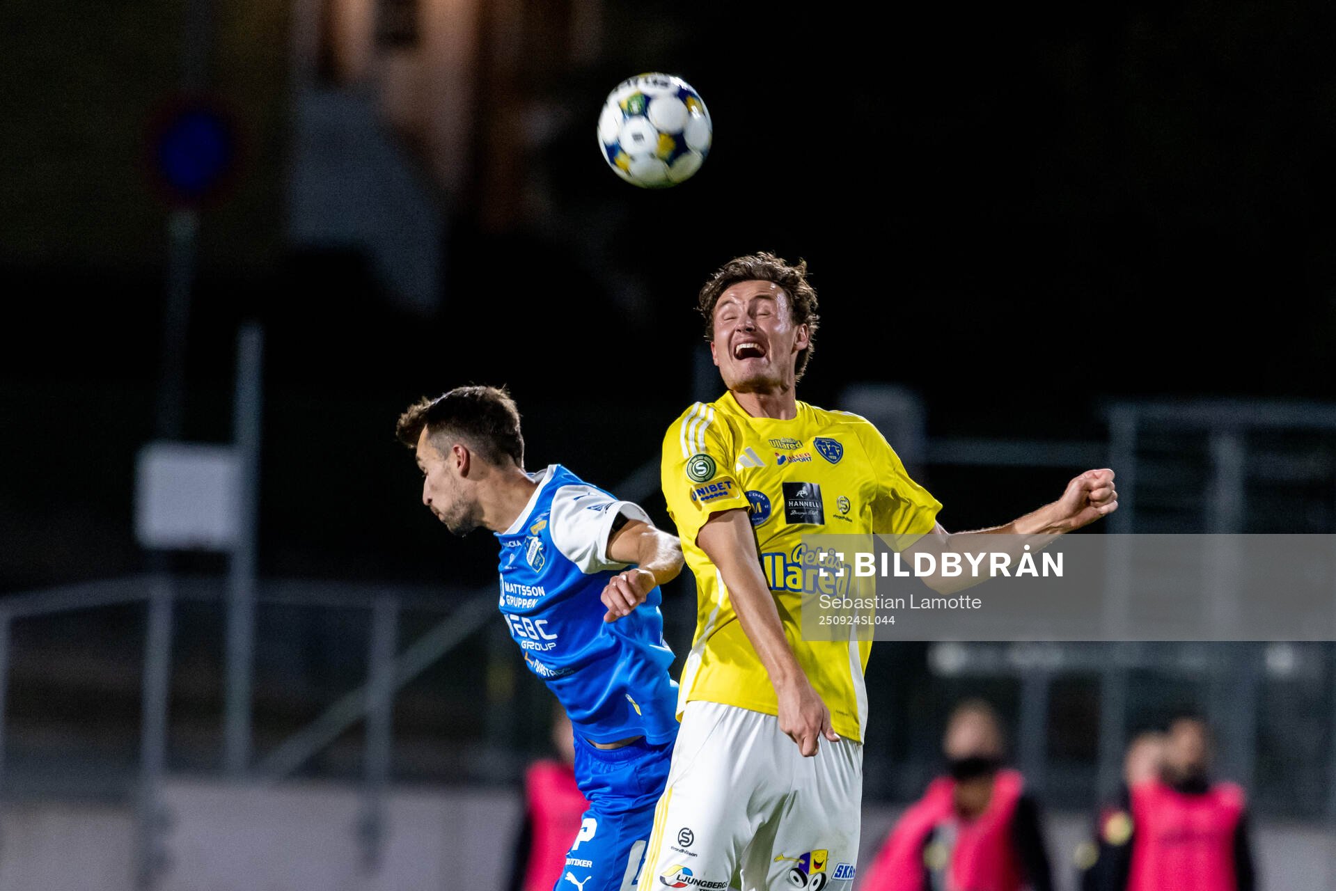 Oddevolds Rasmus Wiedesheim-Paul och Falkenbergs Alexander
