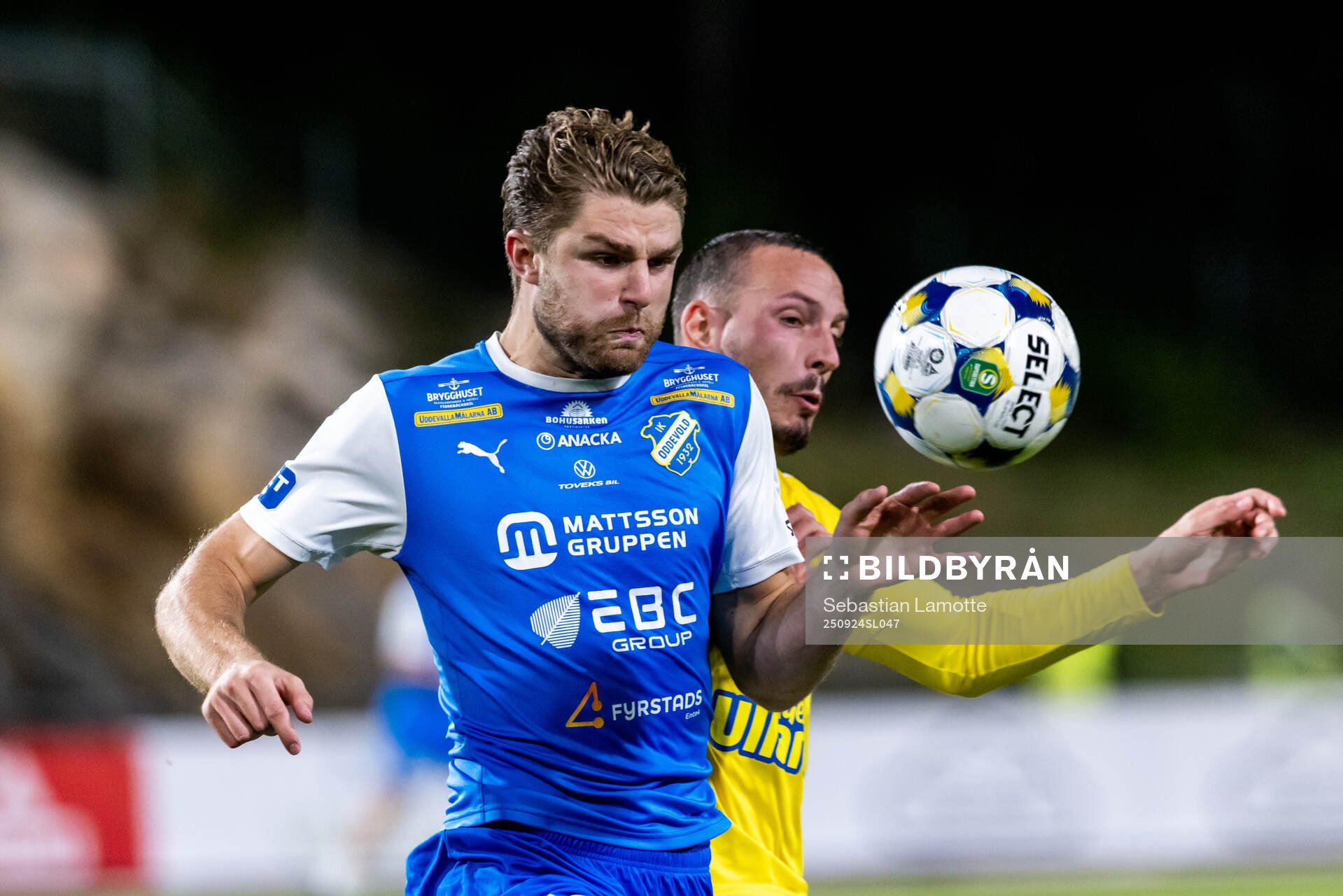 Oddevolds Erik Hedenquist och Falkenbergs Viktor Ekblom