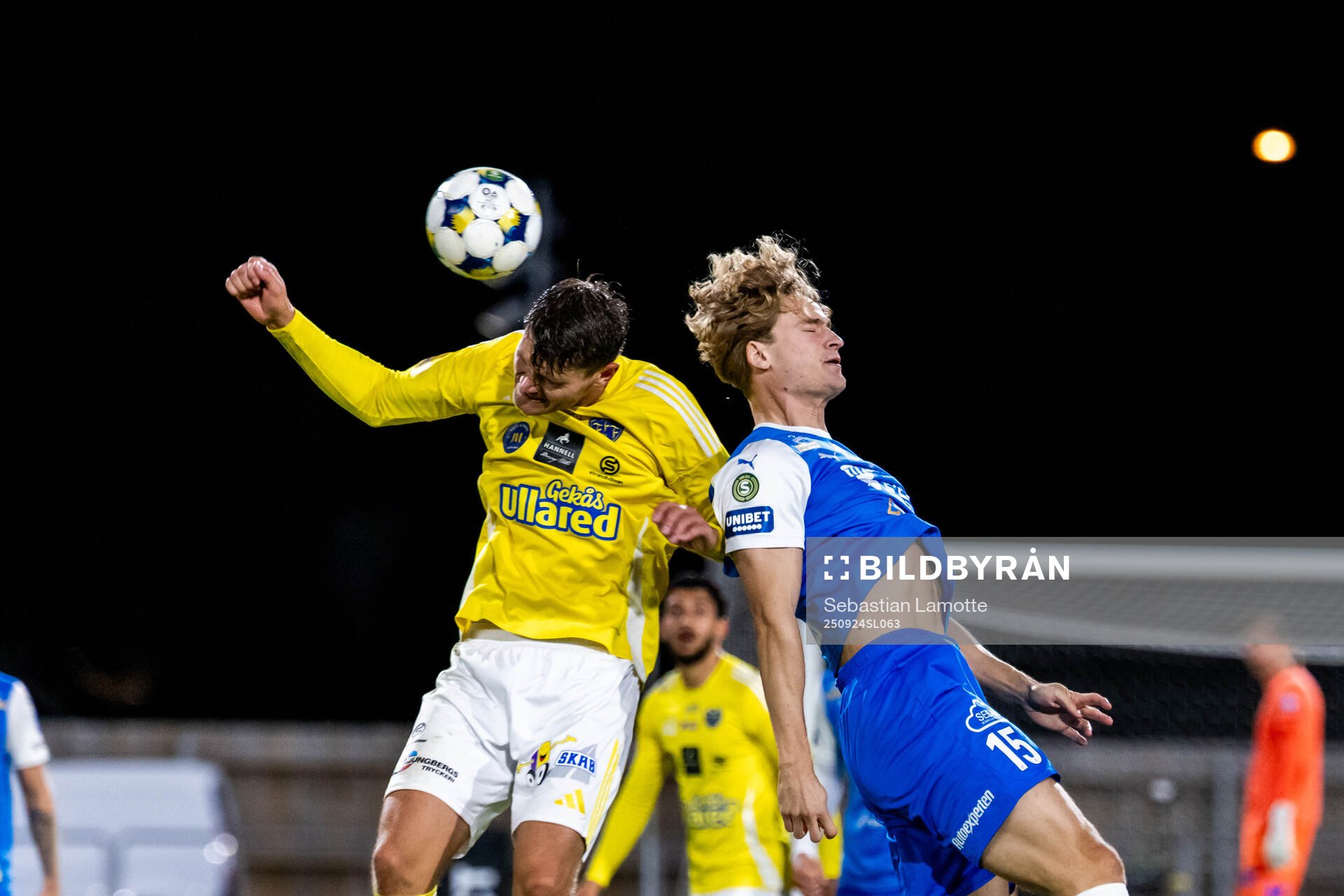 Falkenbergs Albin Andersson och Oddevolds Vincent Poppler