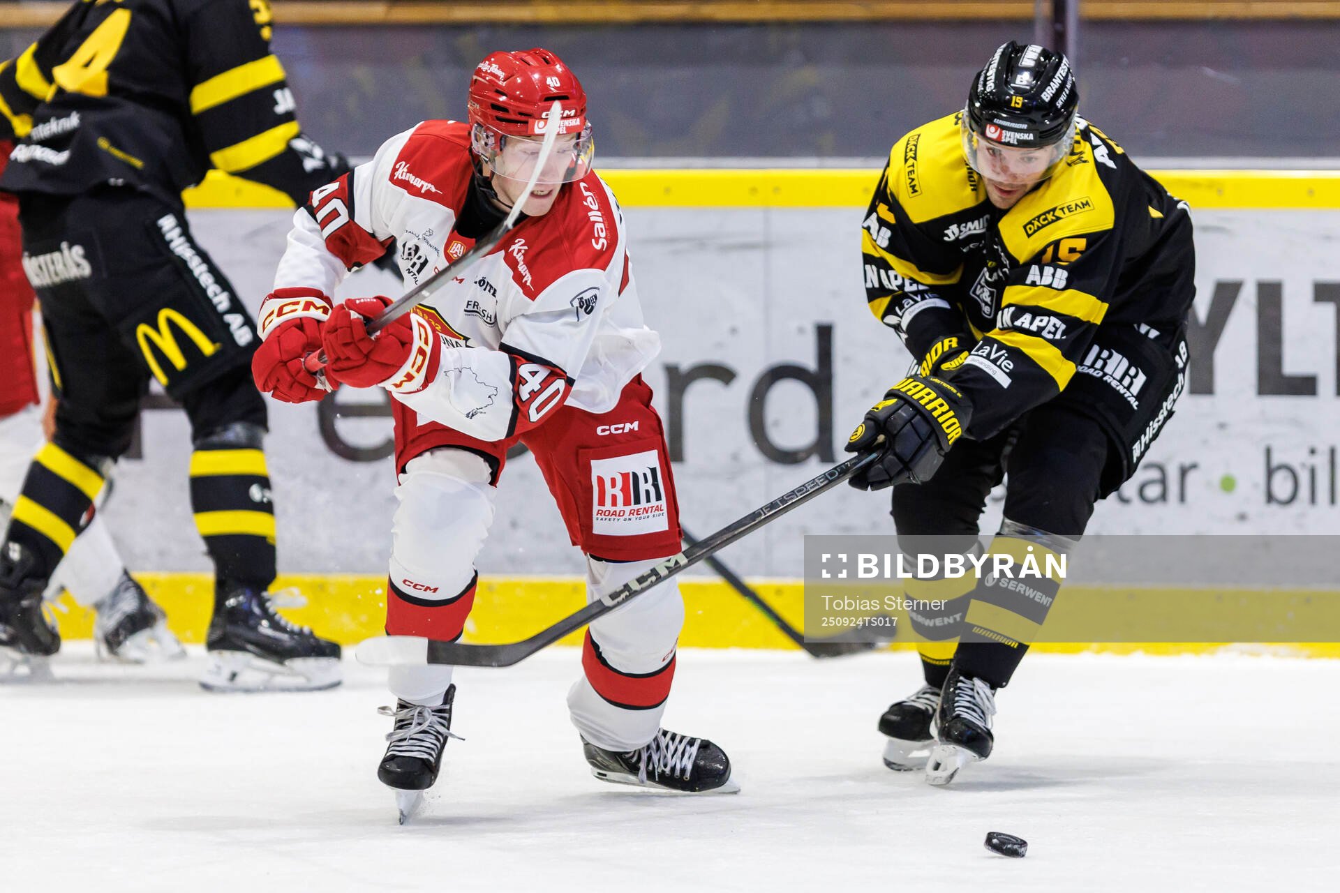 Almtunas Anton Ohlsson och Västerås Tim Friberg