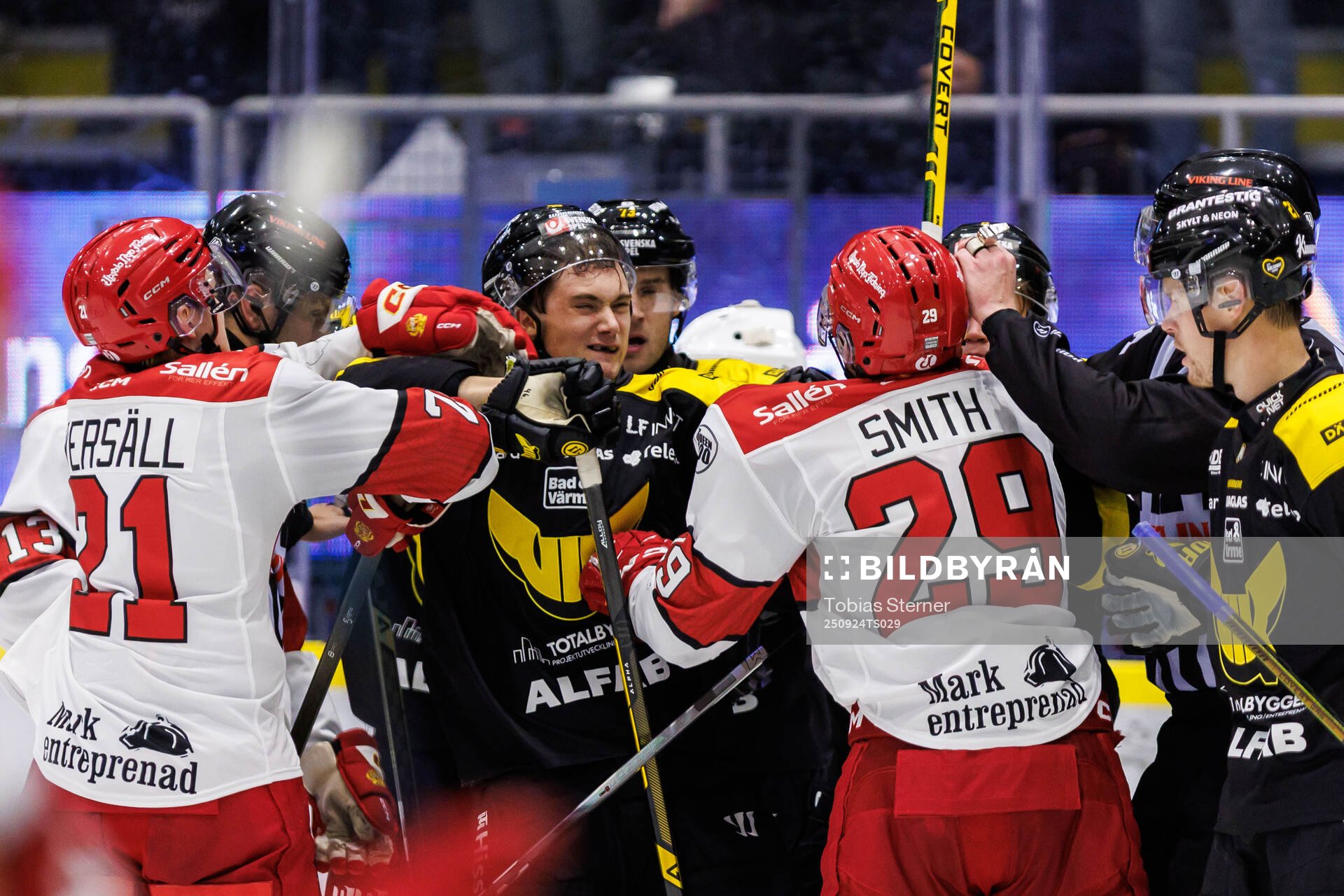 Västerås Svante Sjödin och Almtunas Lukas Smith
