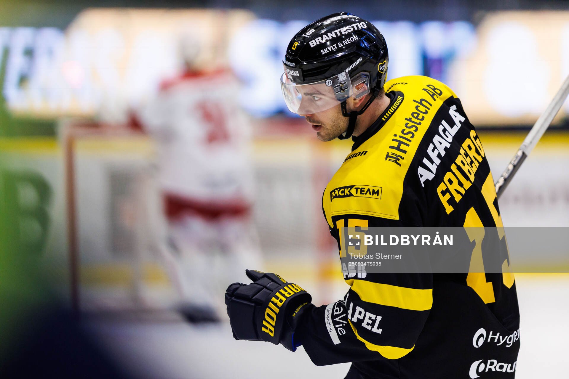 Västerås Tim Friberg jublar
