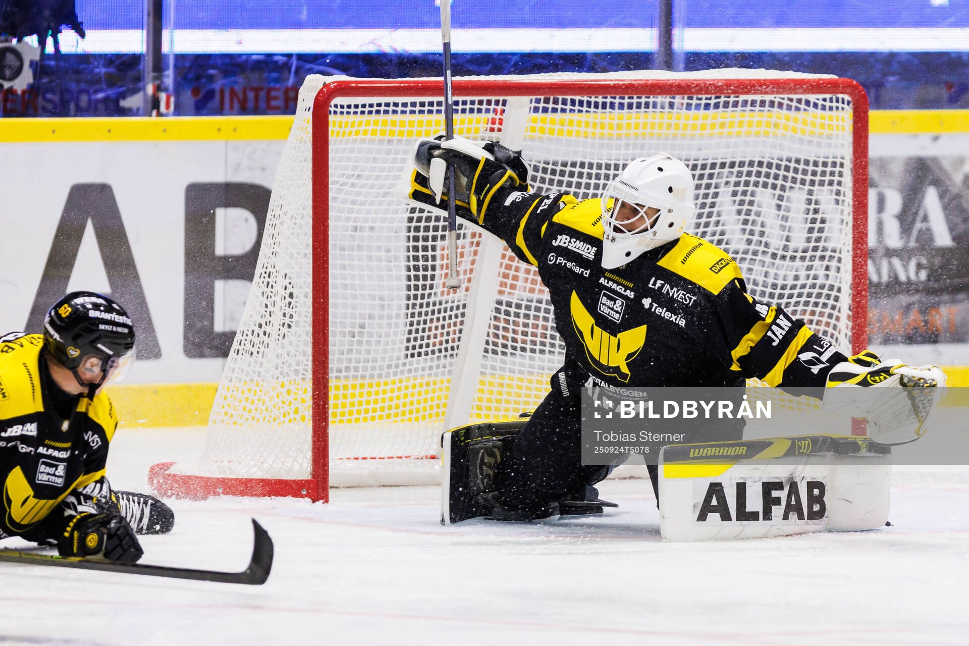 Västerås målvakt Benedikt Oschgan