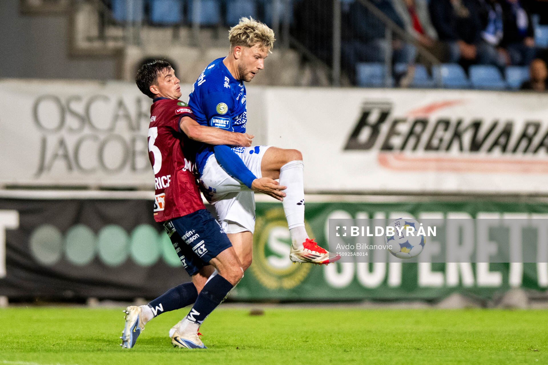 Trelleborgs Zean Peetz Dalugge och Örgrytes Owen