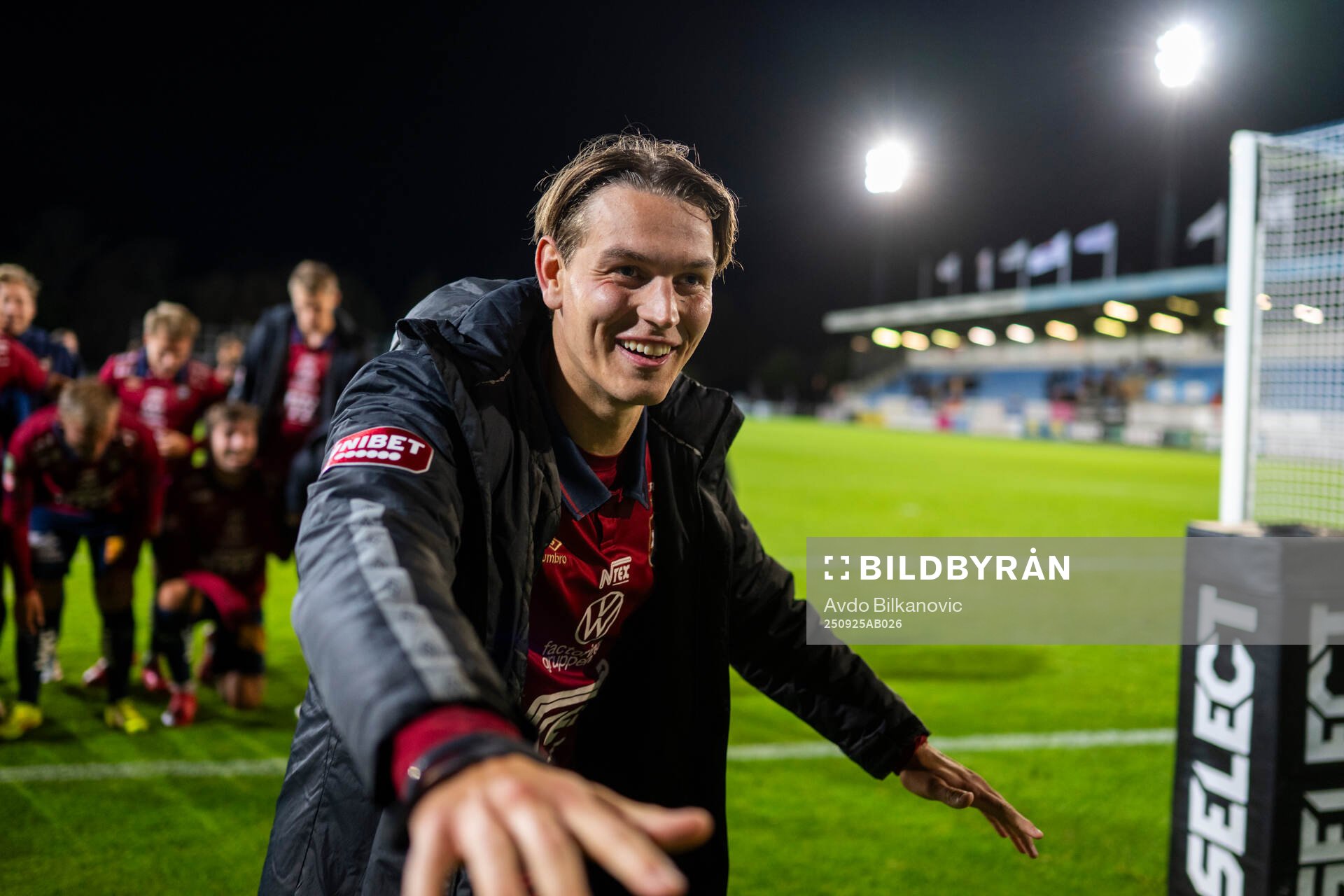 Örgrytes Noah Christoffersson jublar