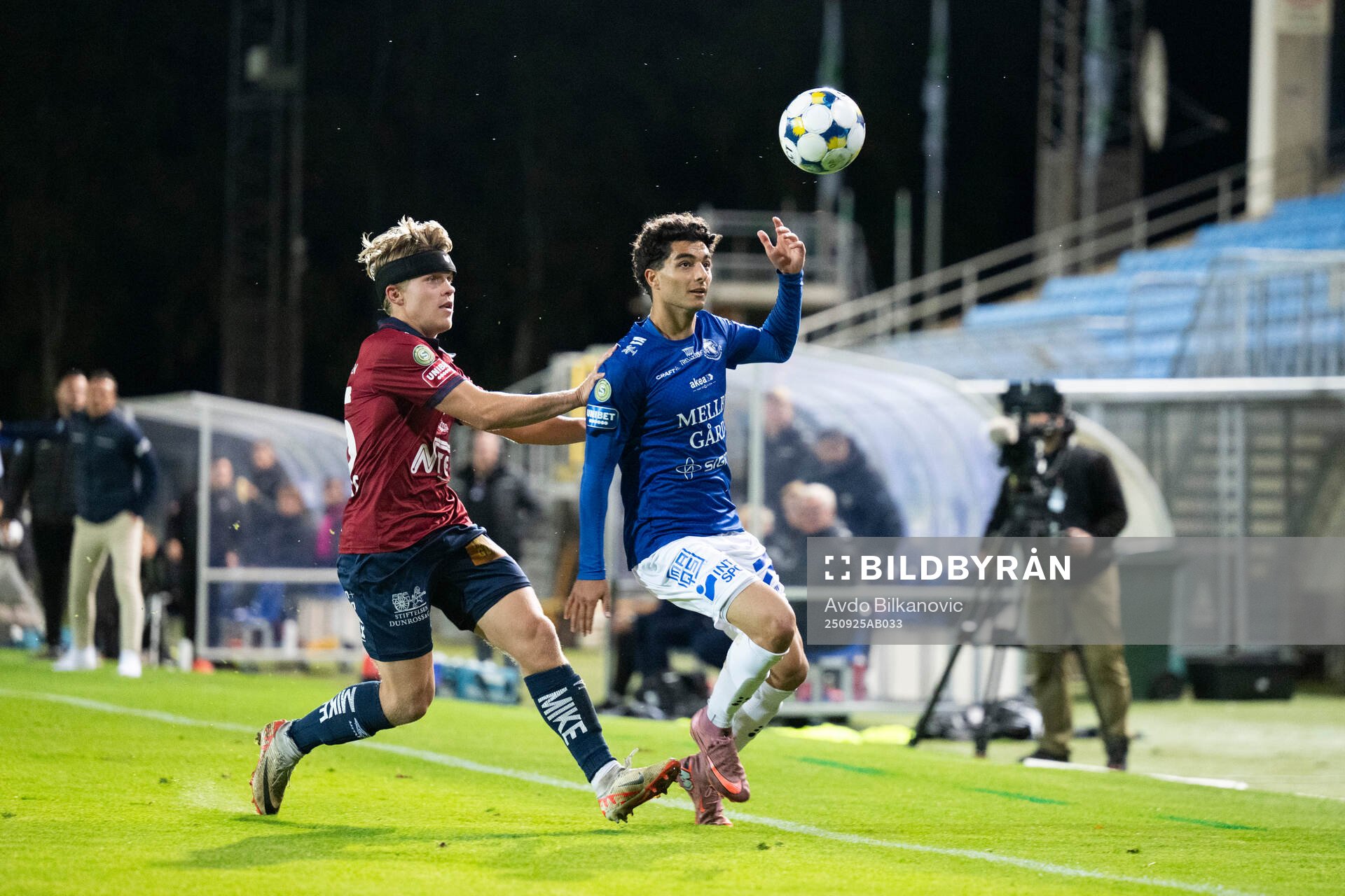 Trelleborgs Angelo Nehmé och Örgrytes Isak Dahlqvist