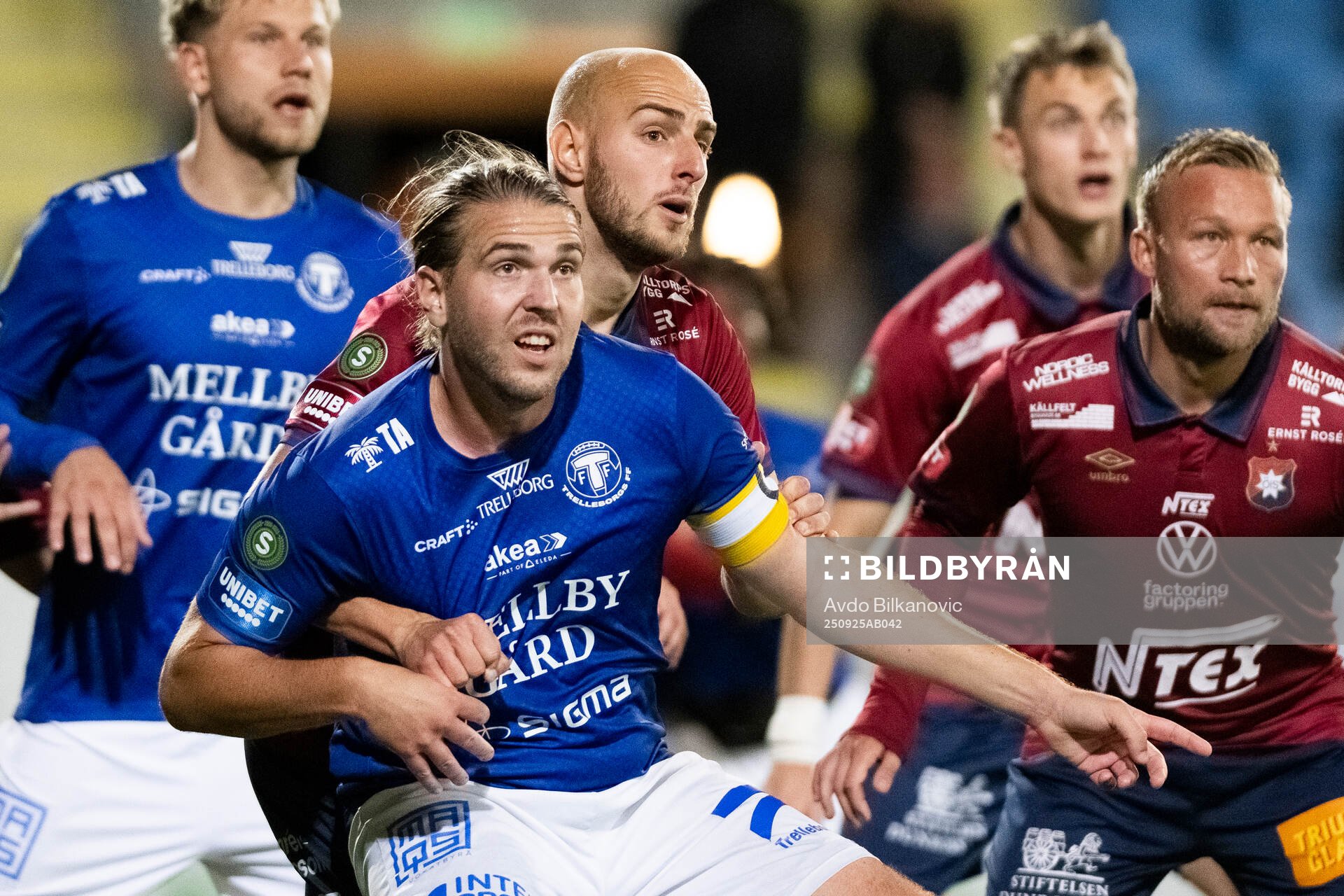 Örgrytes Amel Mujanic och Trelleborgs Charlie Weberg