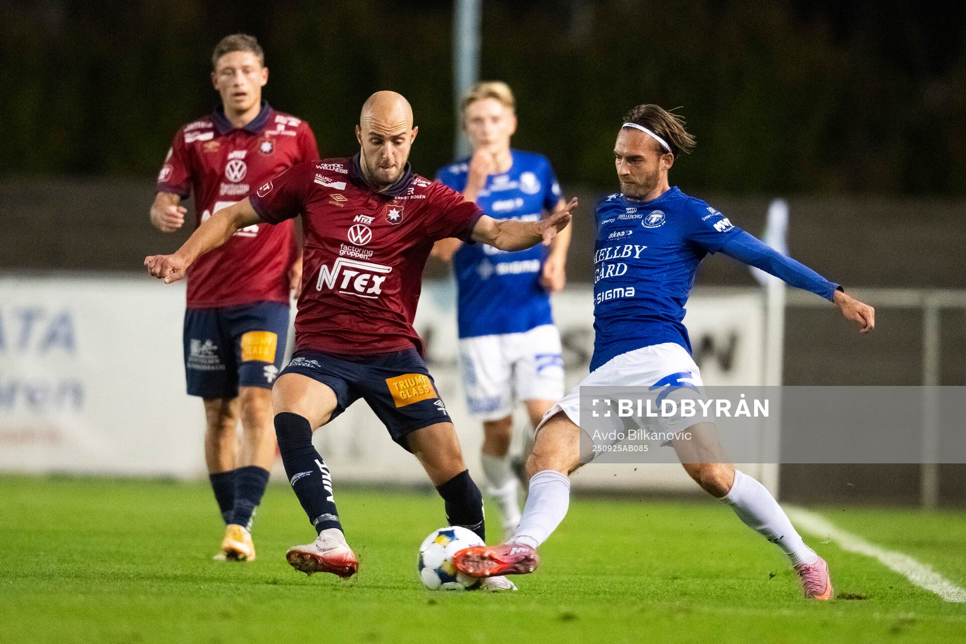 Trelleborgs Felix Hörberg och Örgrytes Amel Mujanic