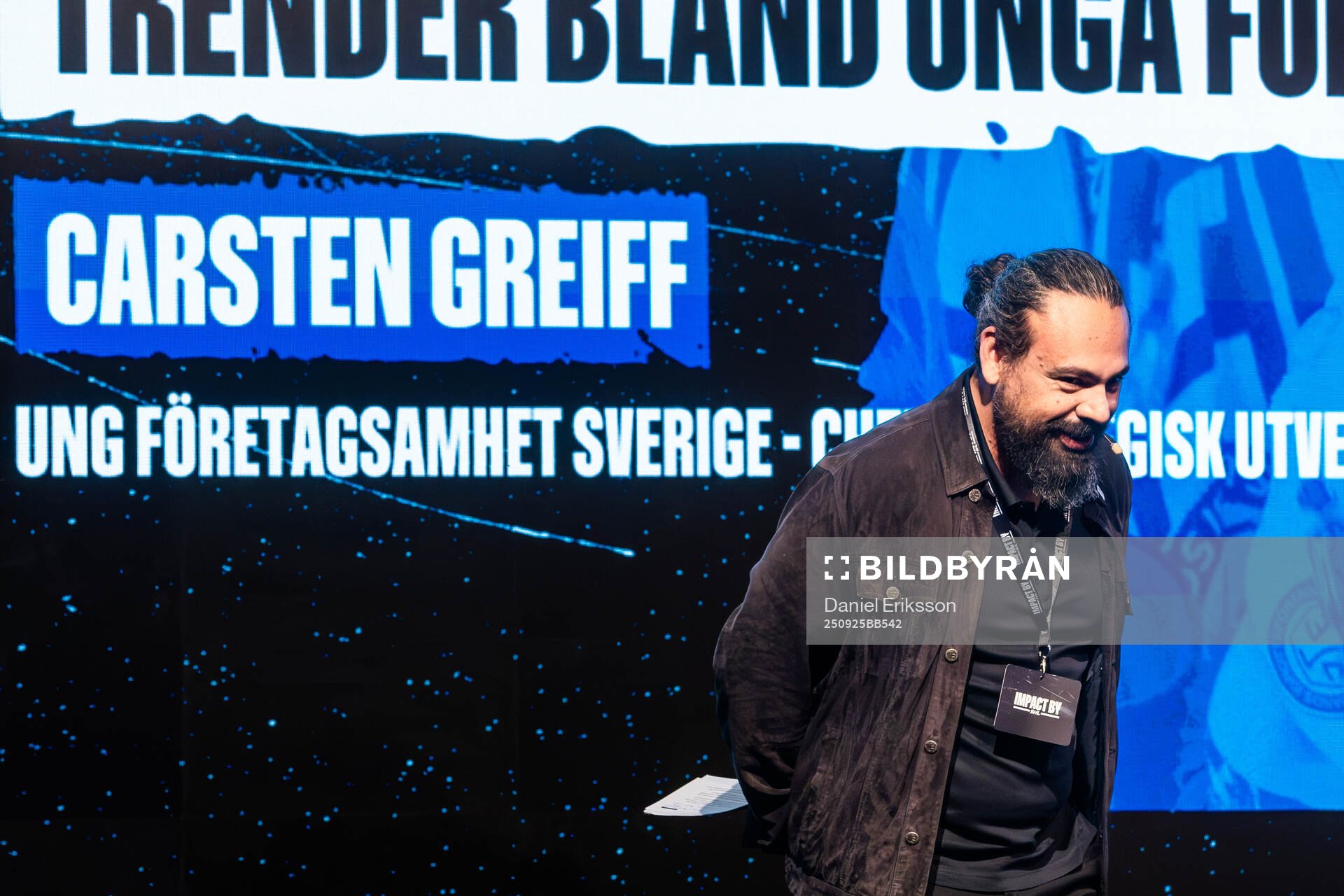 Carsten Greiff, Ung Företagsamhet