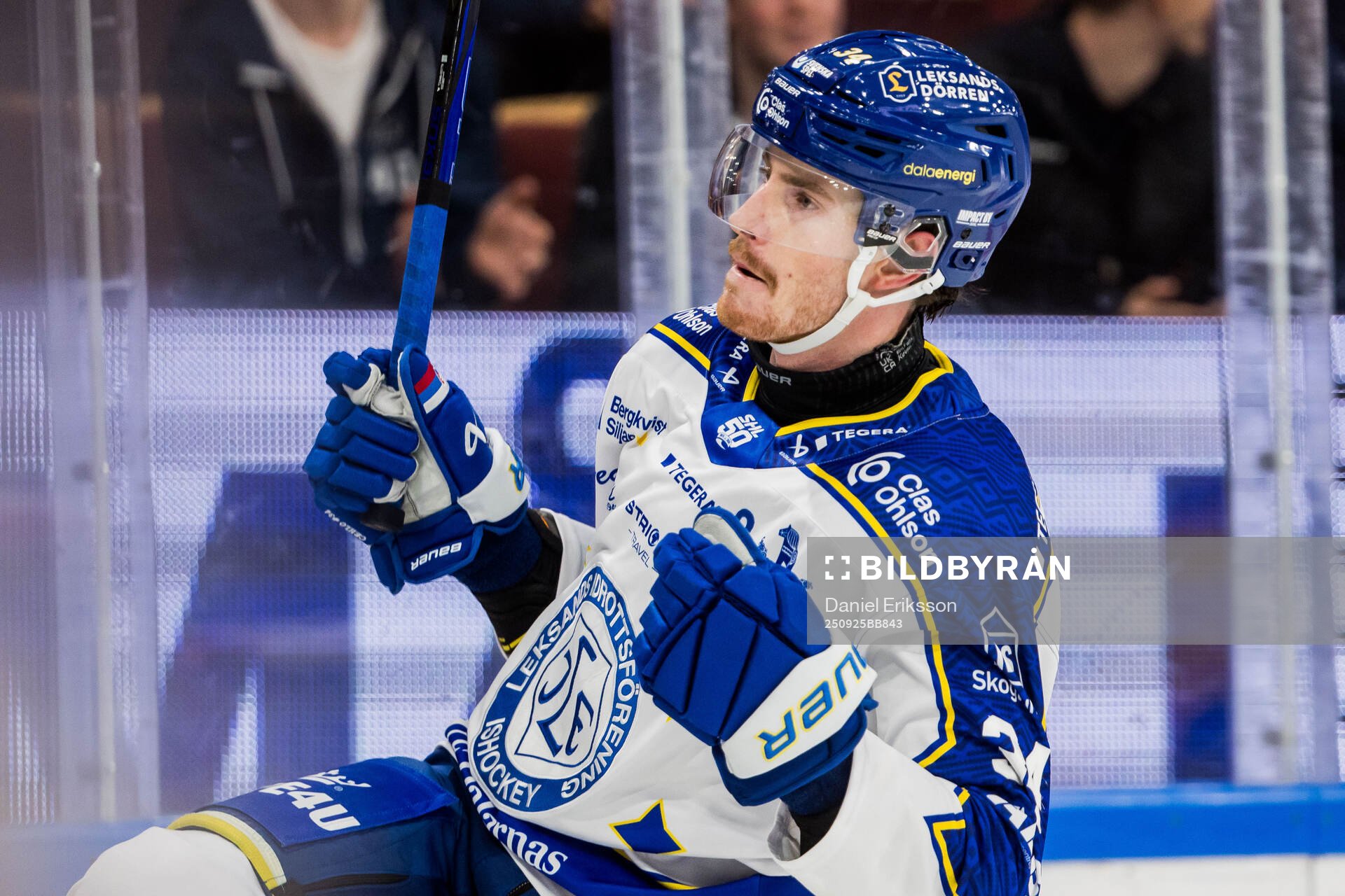 Leksands Peter Cehlarik jublar