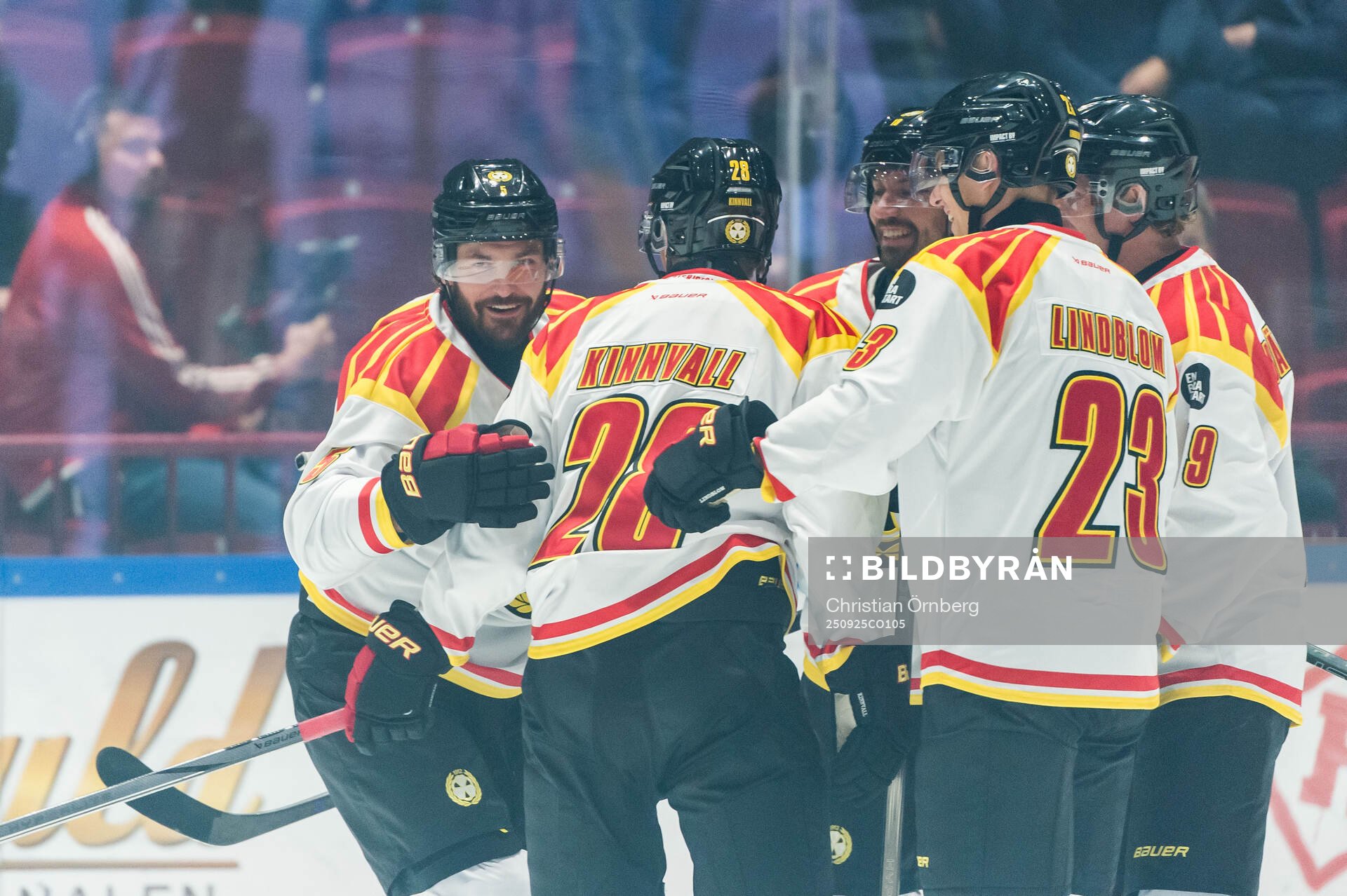 Brynäs Michal Kempny jublar