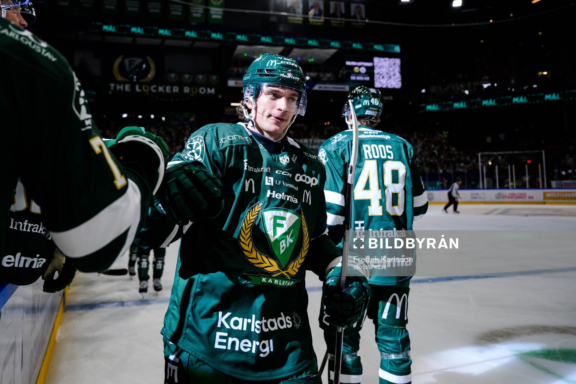 Färjestads Marian Studenic jublar
