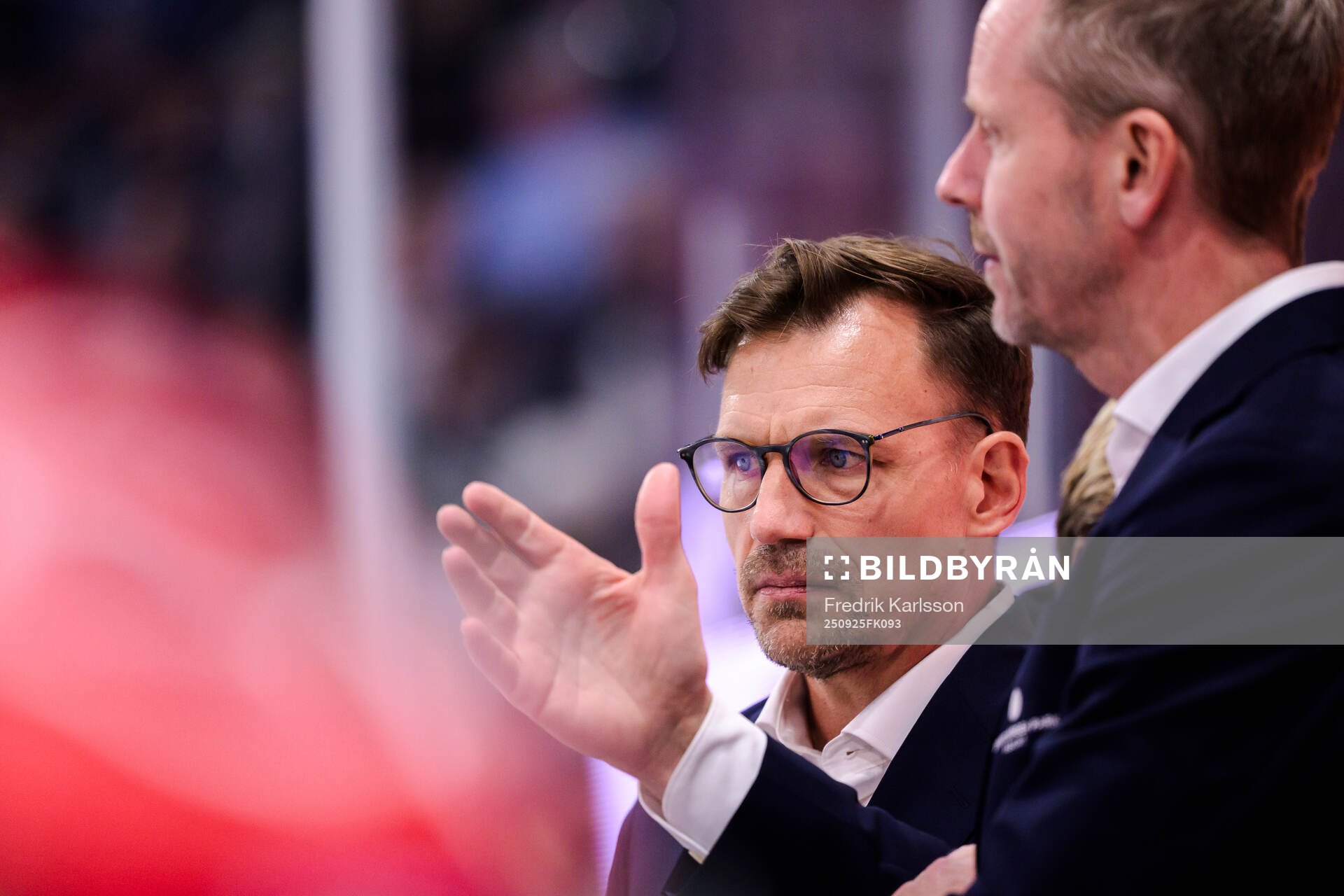 Frölundas assisterande tränare Kristoffer Näslund