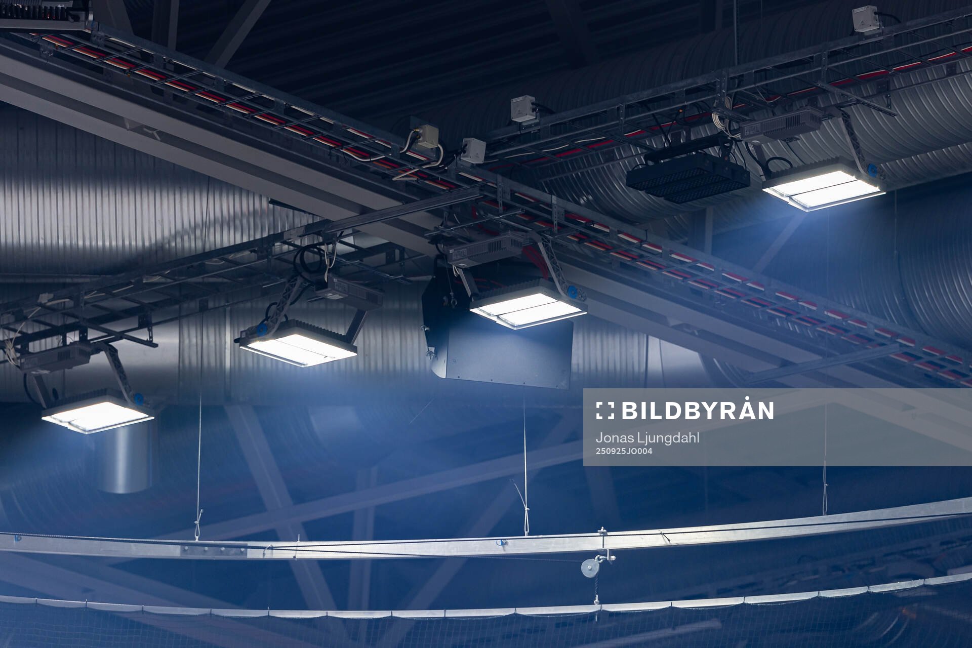 Takbelysning i Vida arena