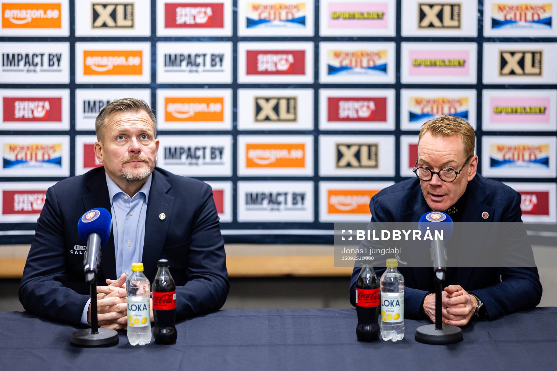 Växjös assisterande tränare Joakim Fagervall och