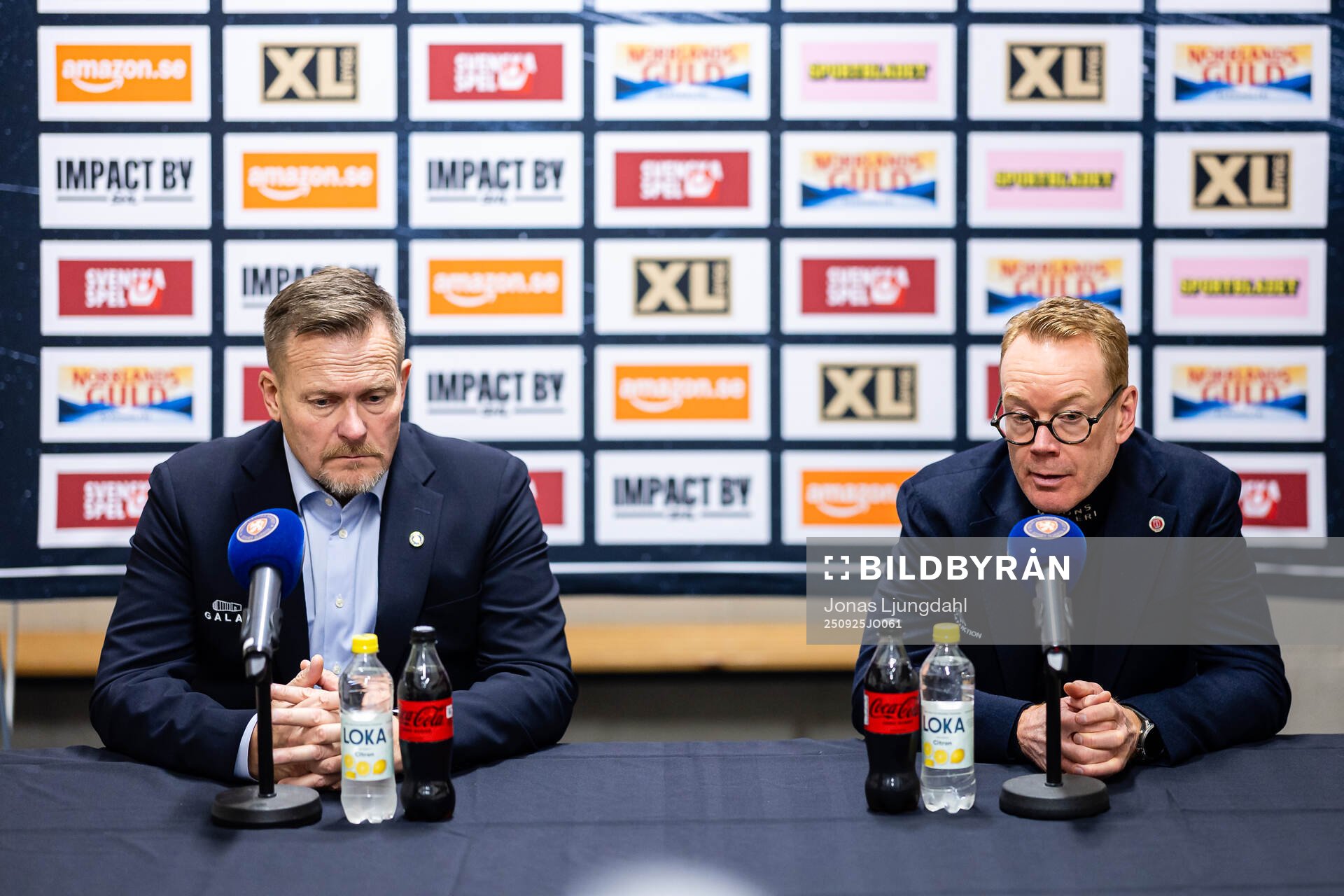 Växjös assisterande tränare Joakim Fagervall och